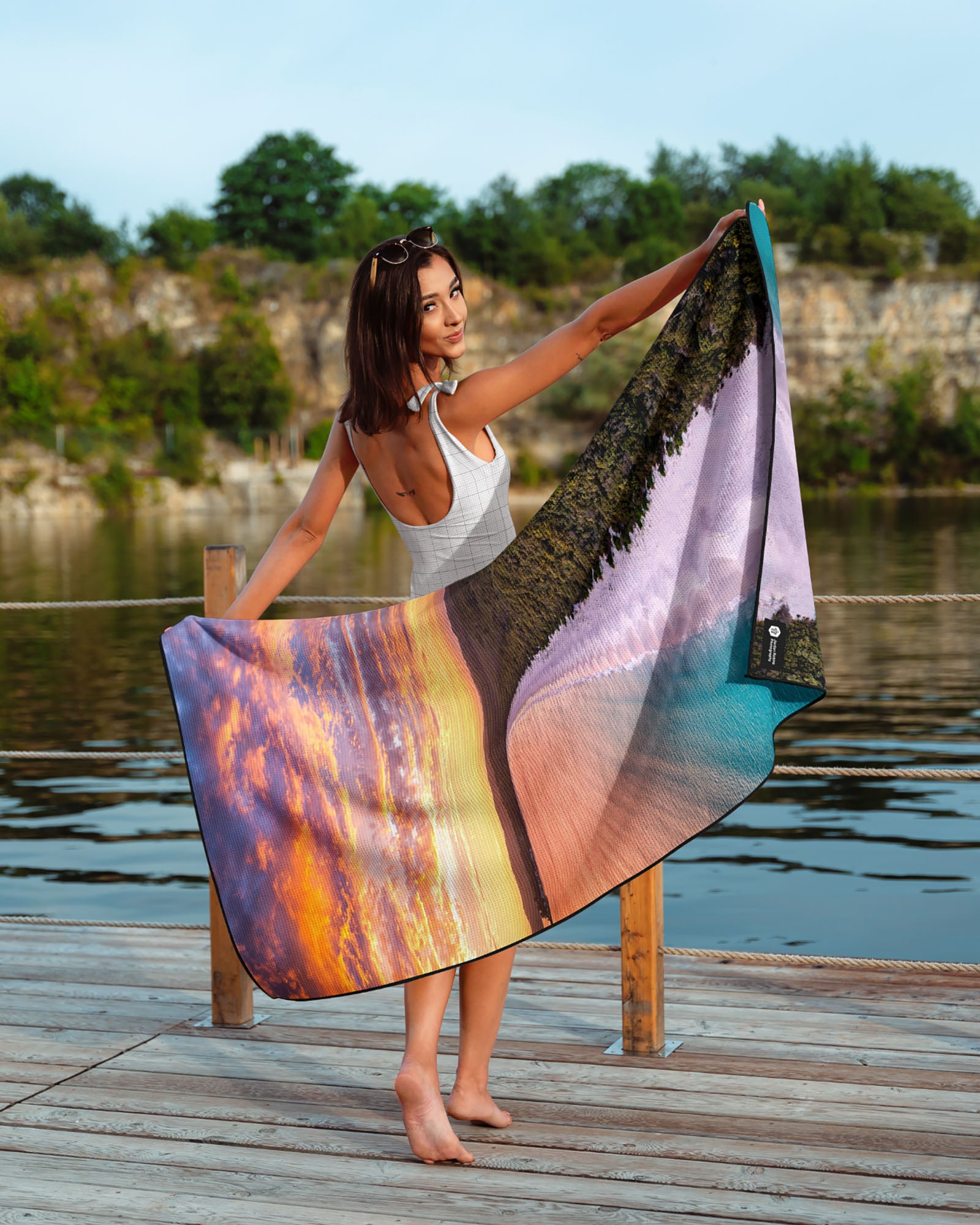 Dreamy Mornings Hyams Beach - Beach Towel