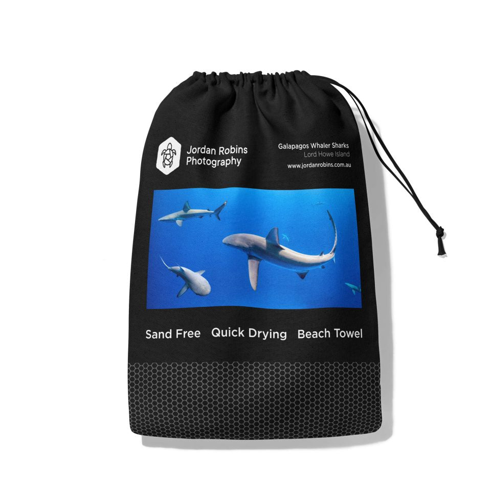 Galapagos Whaler Sharks Lord Howe Island – Beach Towel
