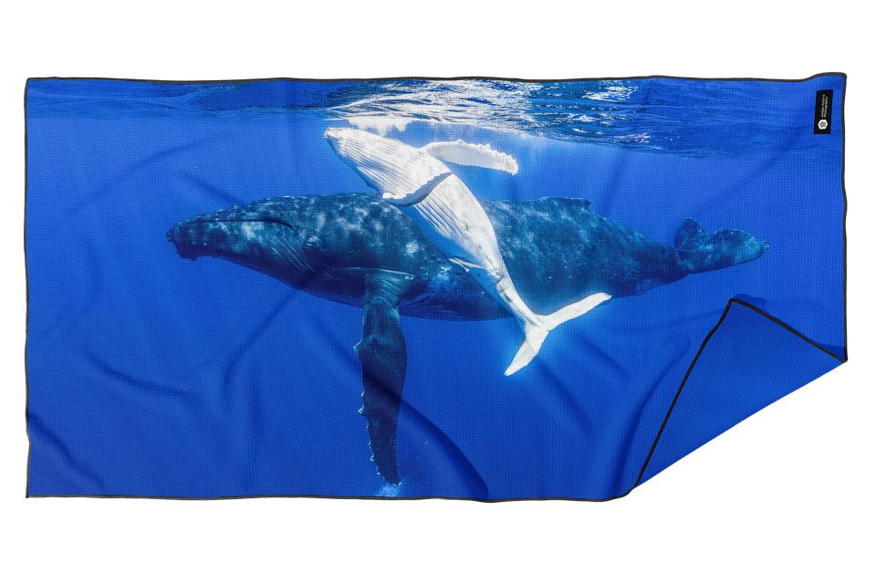 The Dancing Whale - Beach Towel