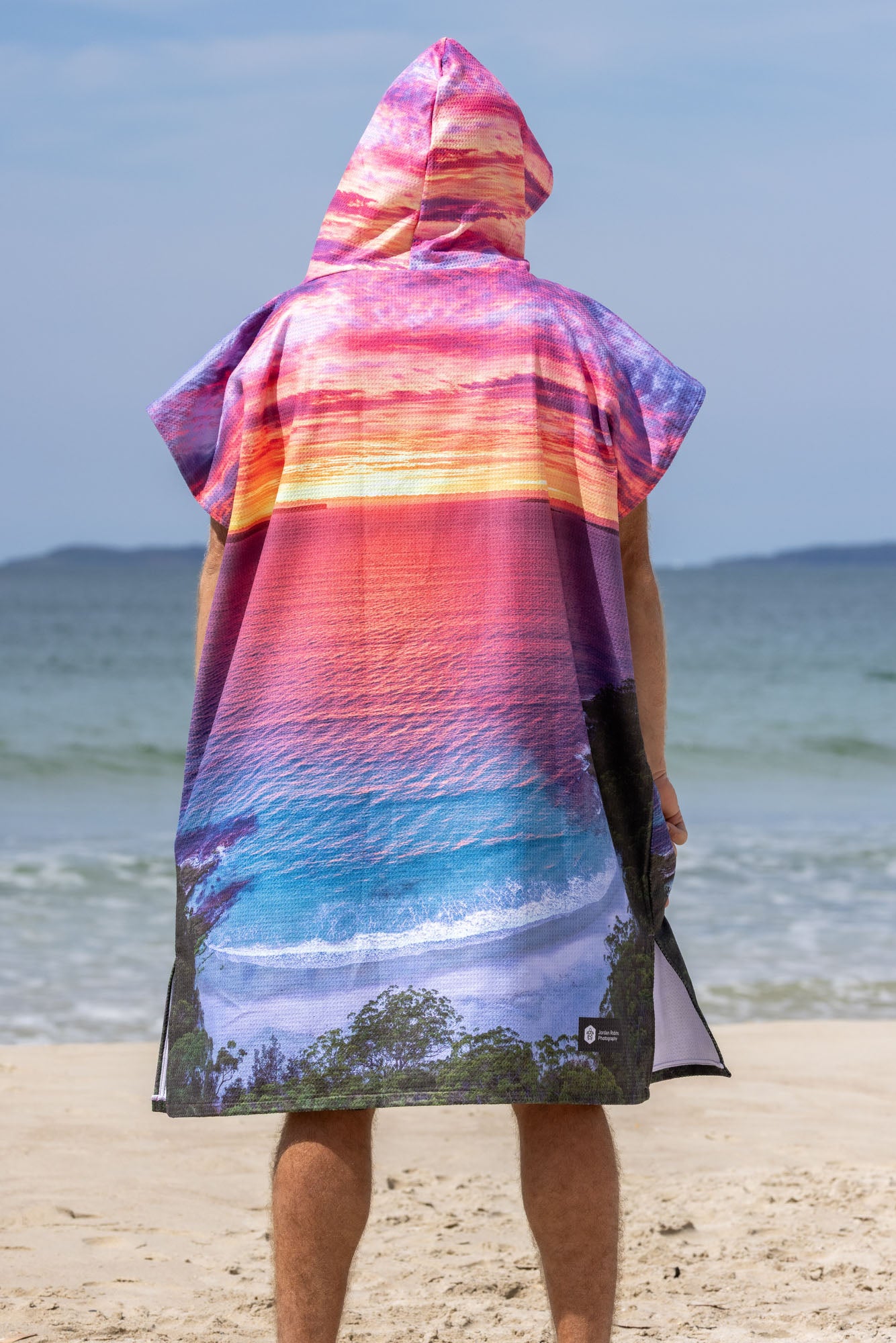 Dreamy Mornings Blenheim Beach Jervis Bay - Adults Hooded Beach Towel