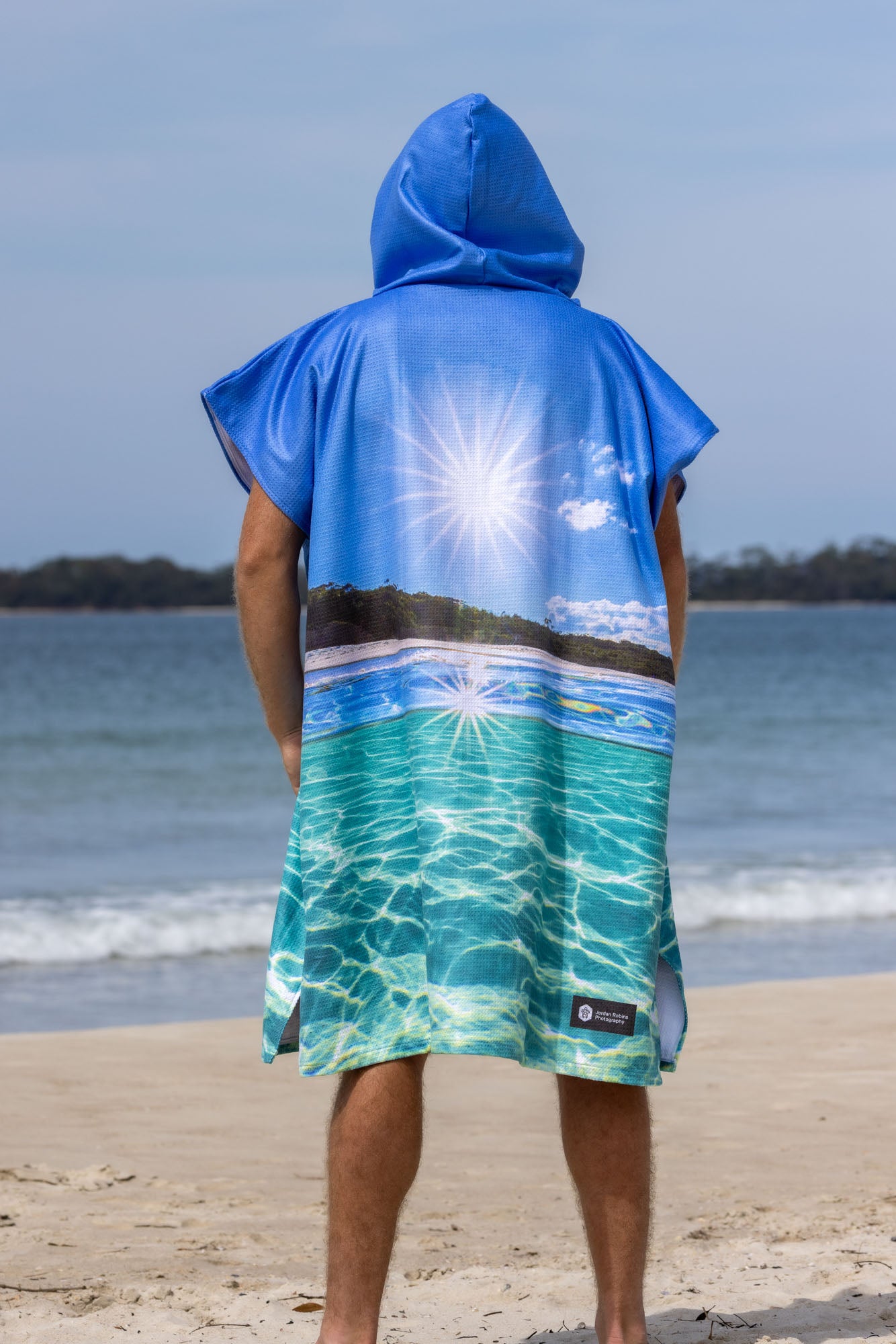 Summer Sun Hyams Beach Jervis Bay - Adults Hooded Beach Towel