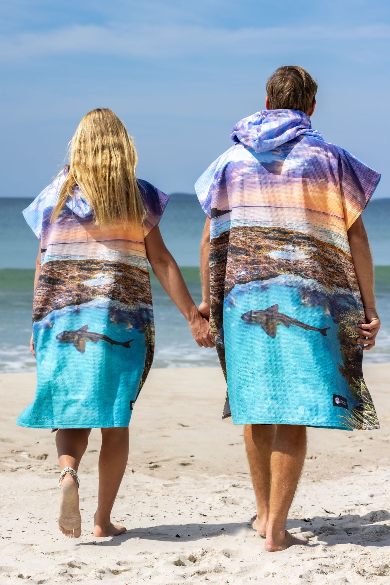 Port Jackson Shark Jervis Bay - Adults Hooded Beach Towel