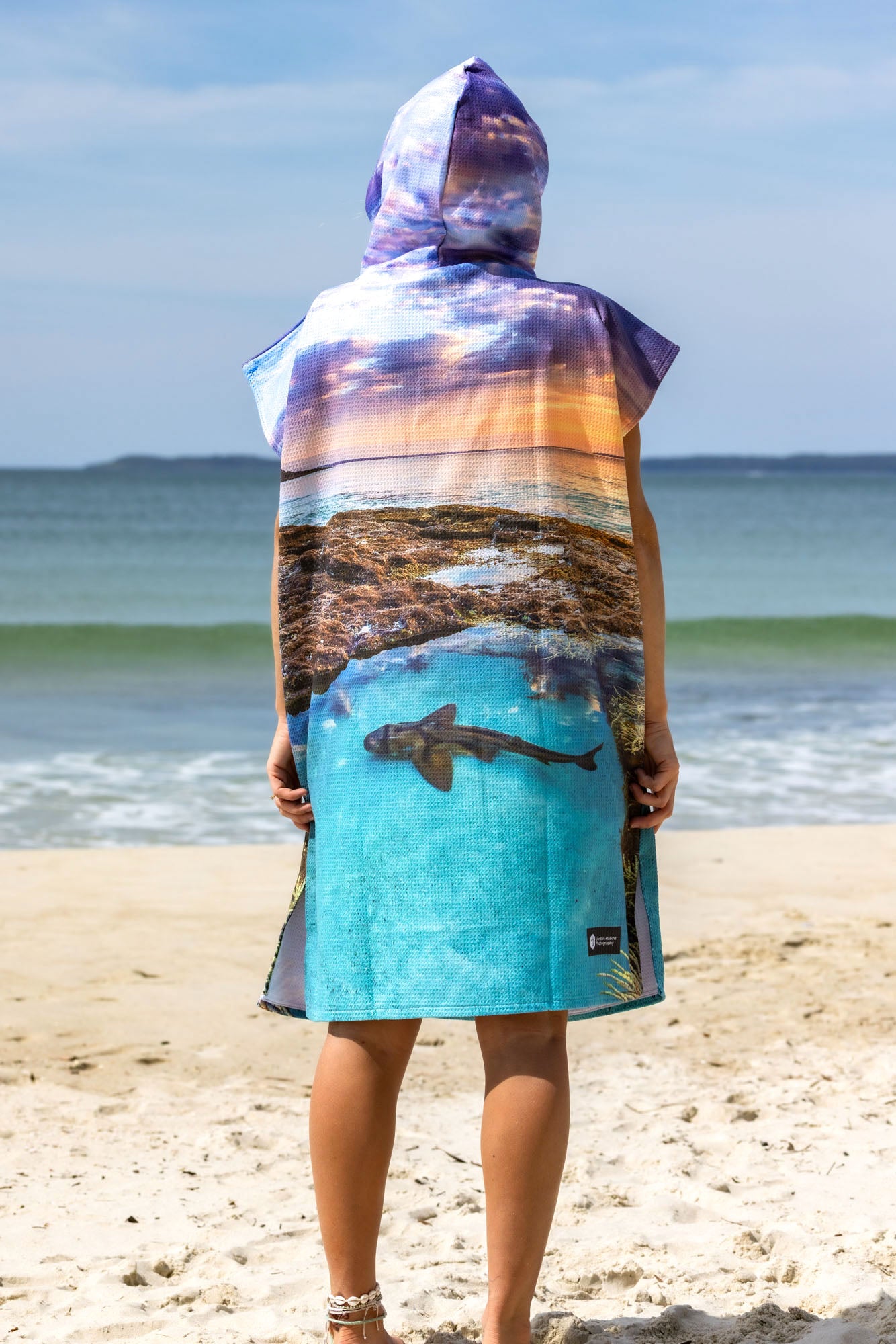 Port Jackson Shark Jervis Bay - Adults Hooded Beach Towel