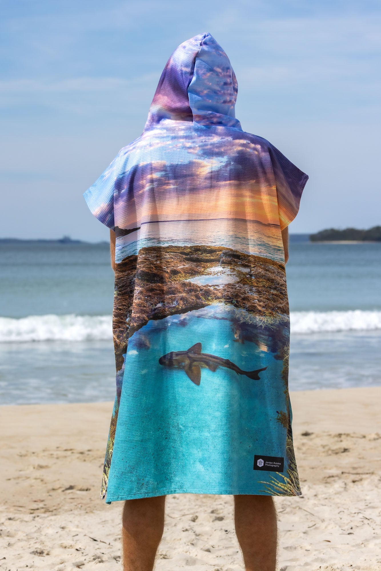 Port Jackson Shark Jervis Bay - Adults Hooded Beach Towel