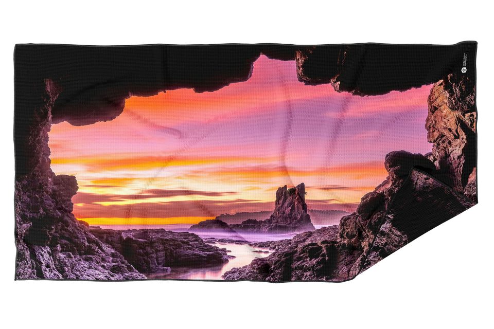 Cathedral Rocks Sunrise Kiama – Beach Towel