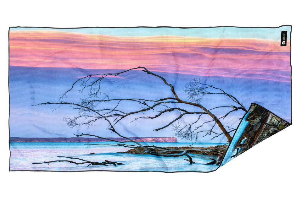 Fallen Tree Blenheim Beach – Beach Towel