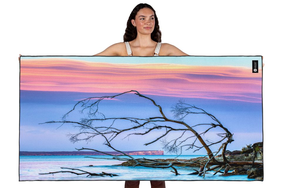 Fallen Tree Blenheim Beach – Beach Towel