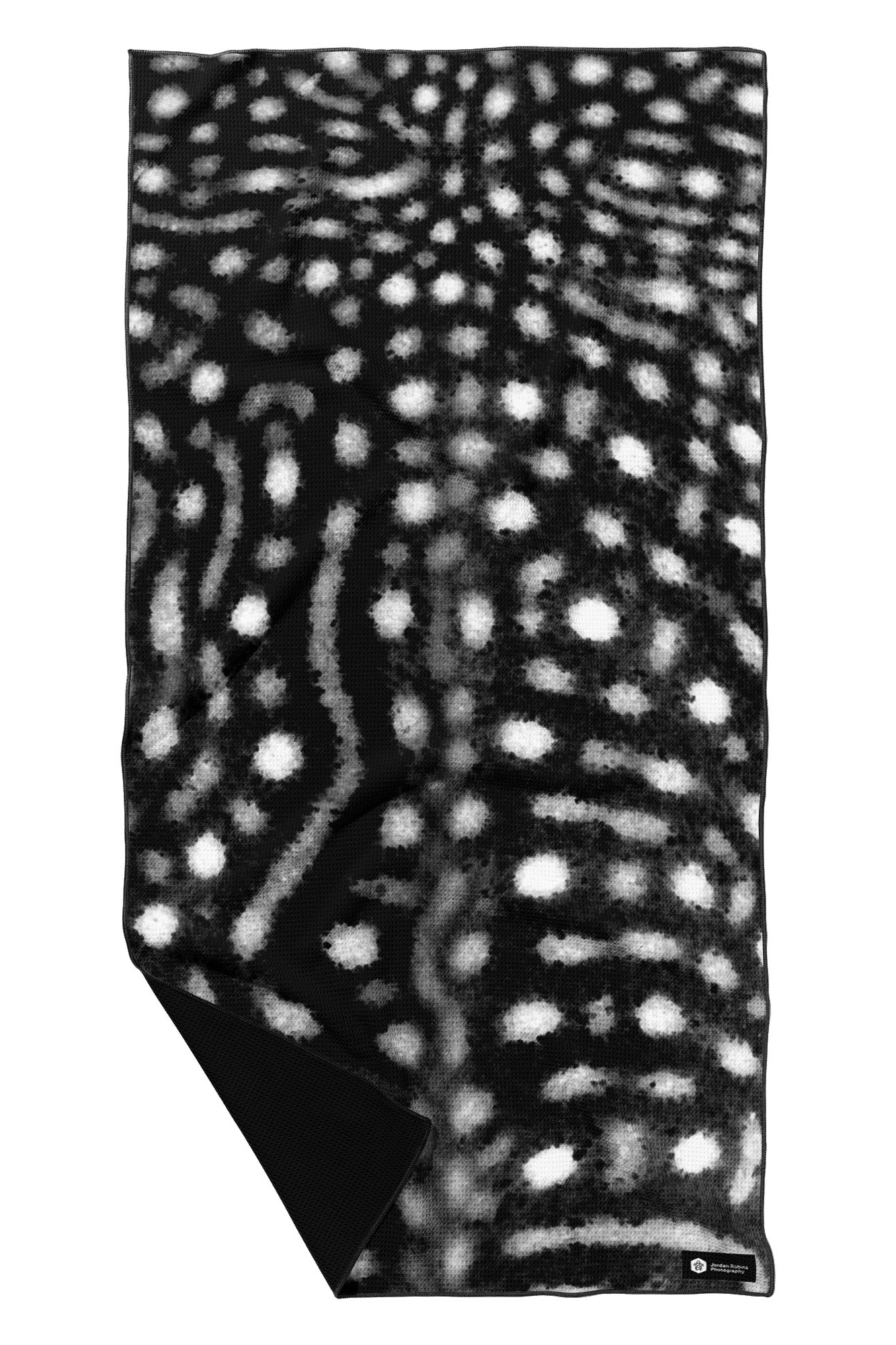 Whale Shark Monochrome Ningaloo Reef - Beach Towel