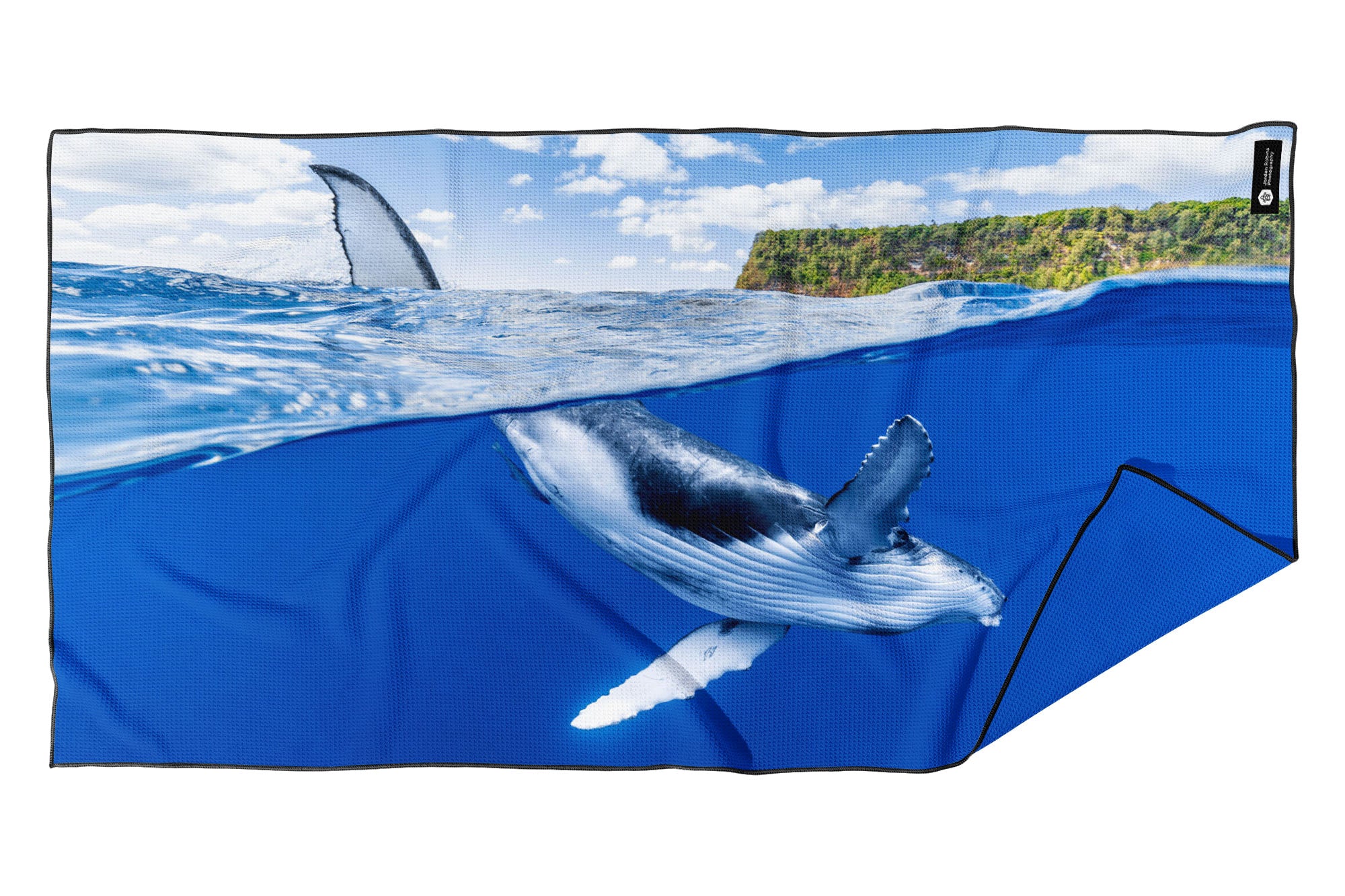 The Ocean Dancer Humpback Whale - Beach Towel