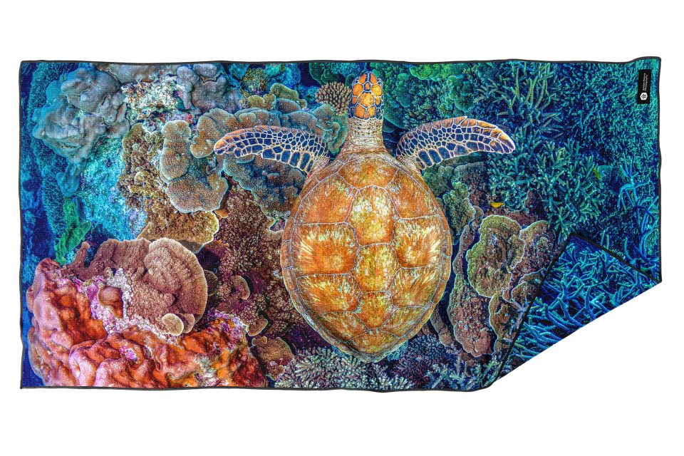 Colours of The Reef – Beach Towel
