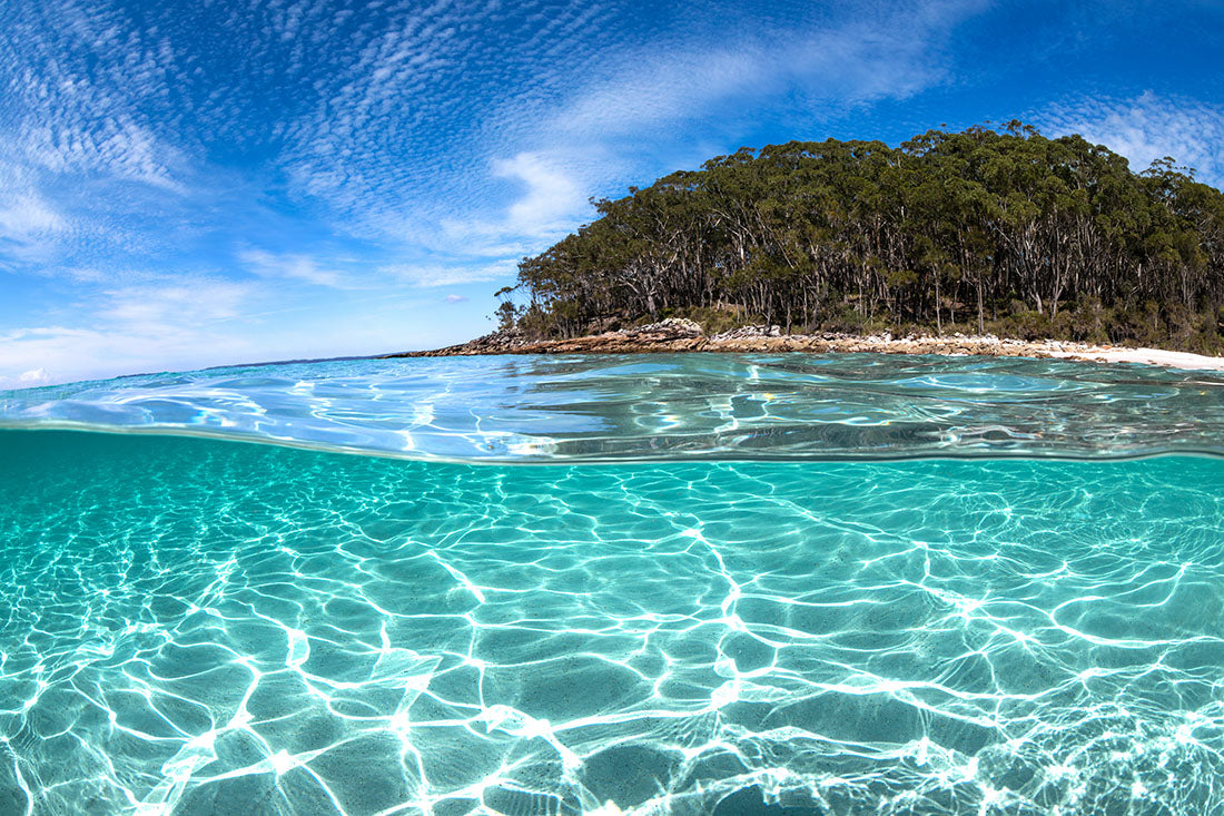 Above & Below Greenfield Beach | Jervis Bay
