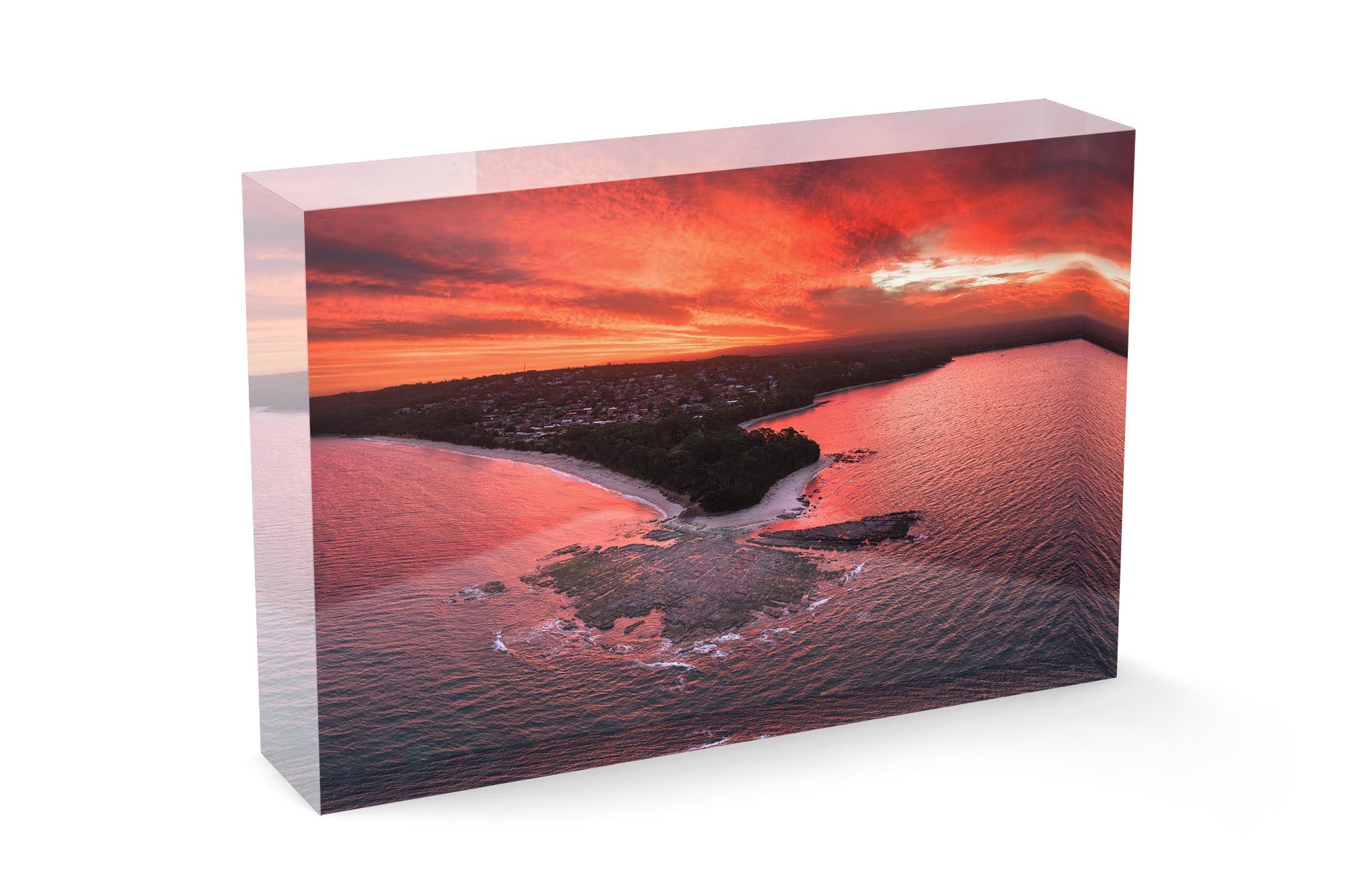 Plantation Point Fiery Sunset | Jervis Bay