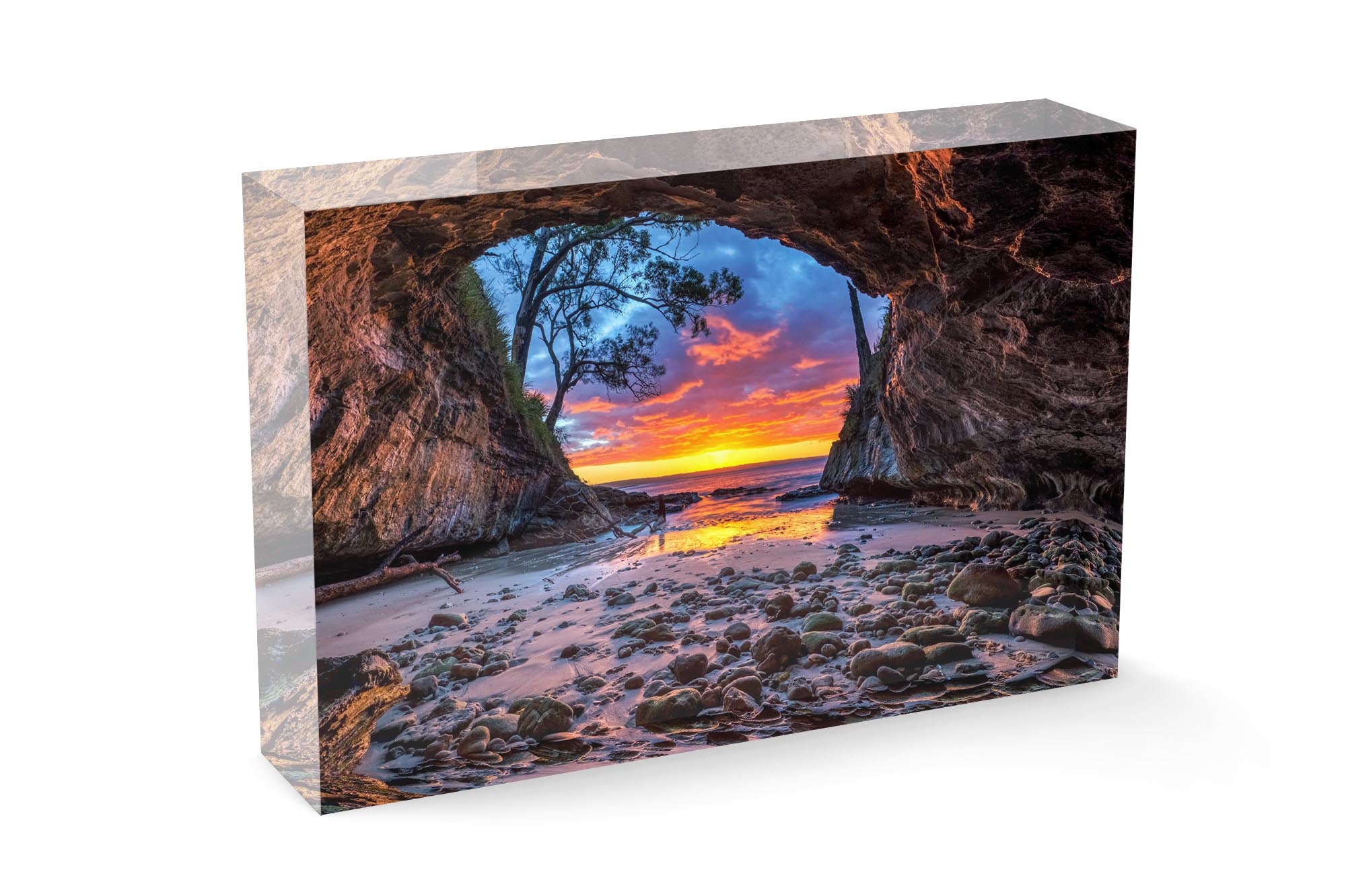 Sea Cave Sunset | Jervis Bay