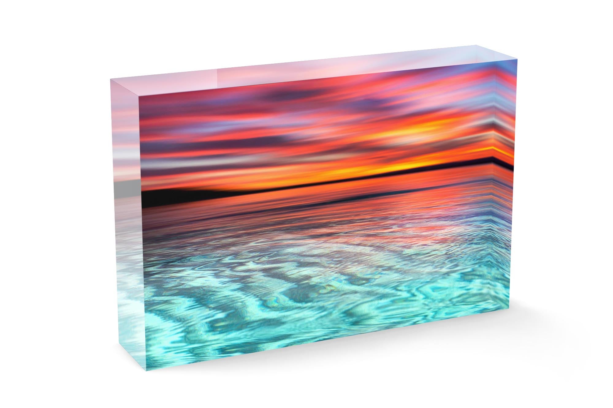 Sunset Ocean Abstractions