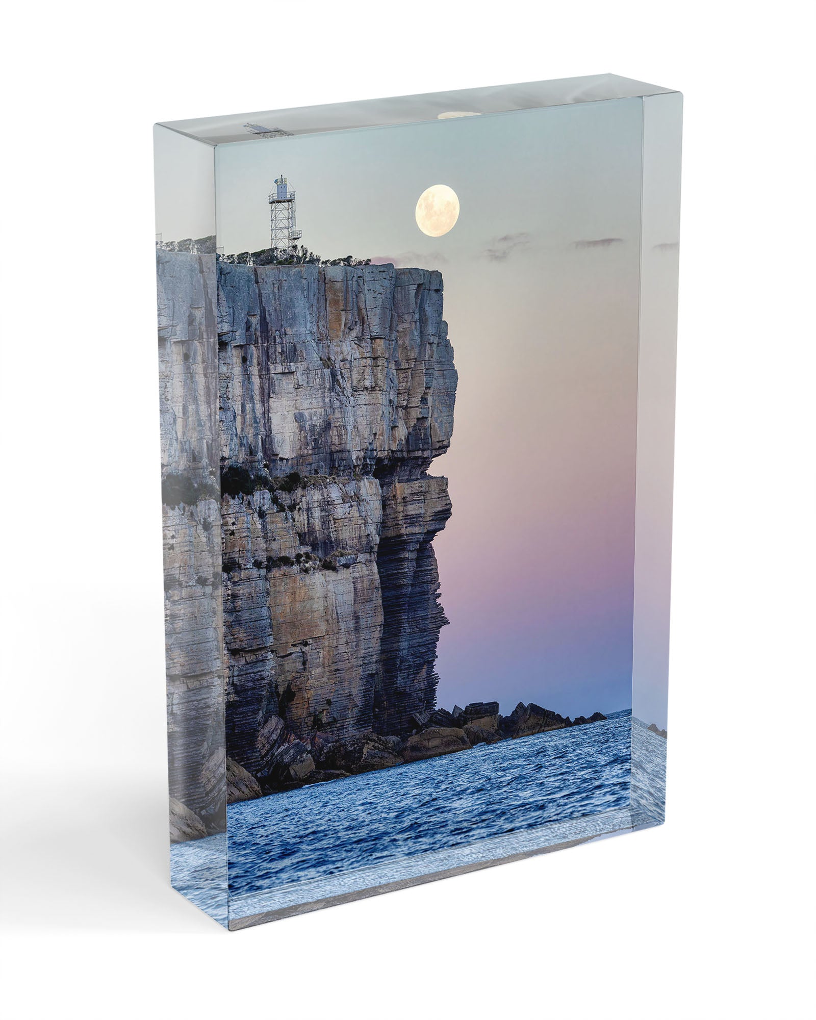 Point Perpendicular Moonrise Vertical | Jervis Bay