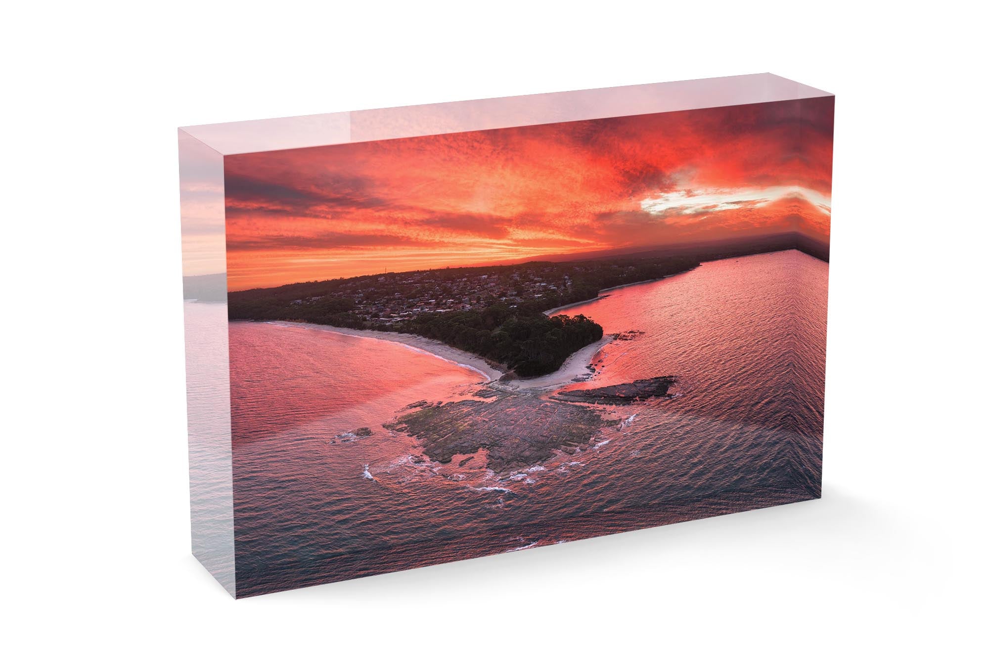 Plantation Point Fiery Sunset | Jervis Bay
