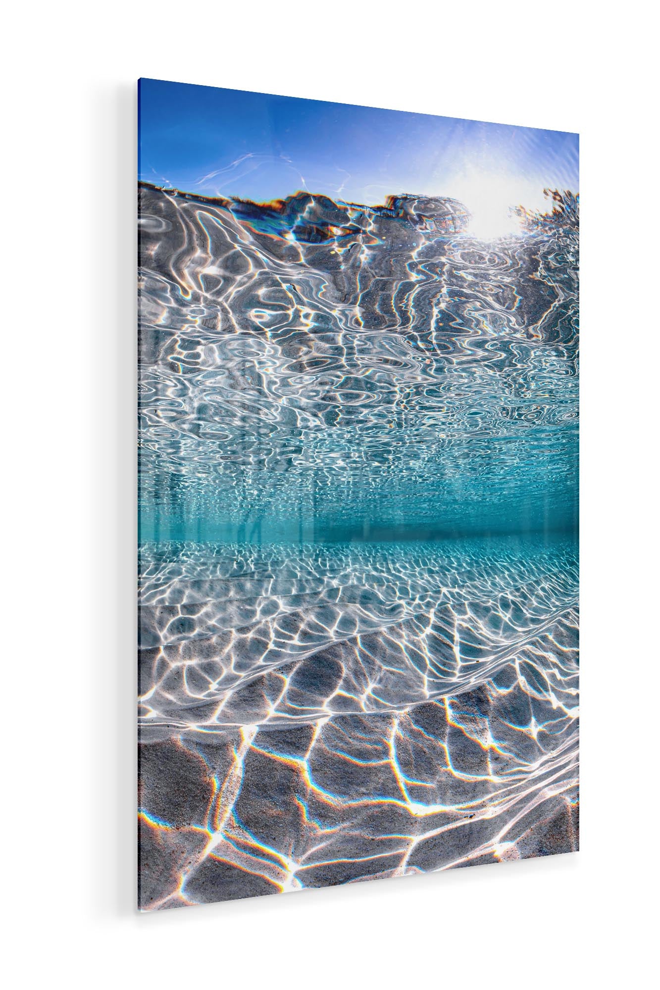Electric Blue Water | Vertical