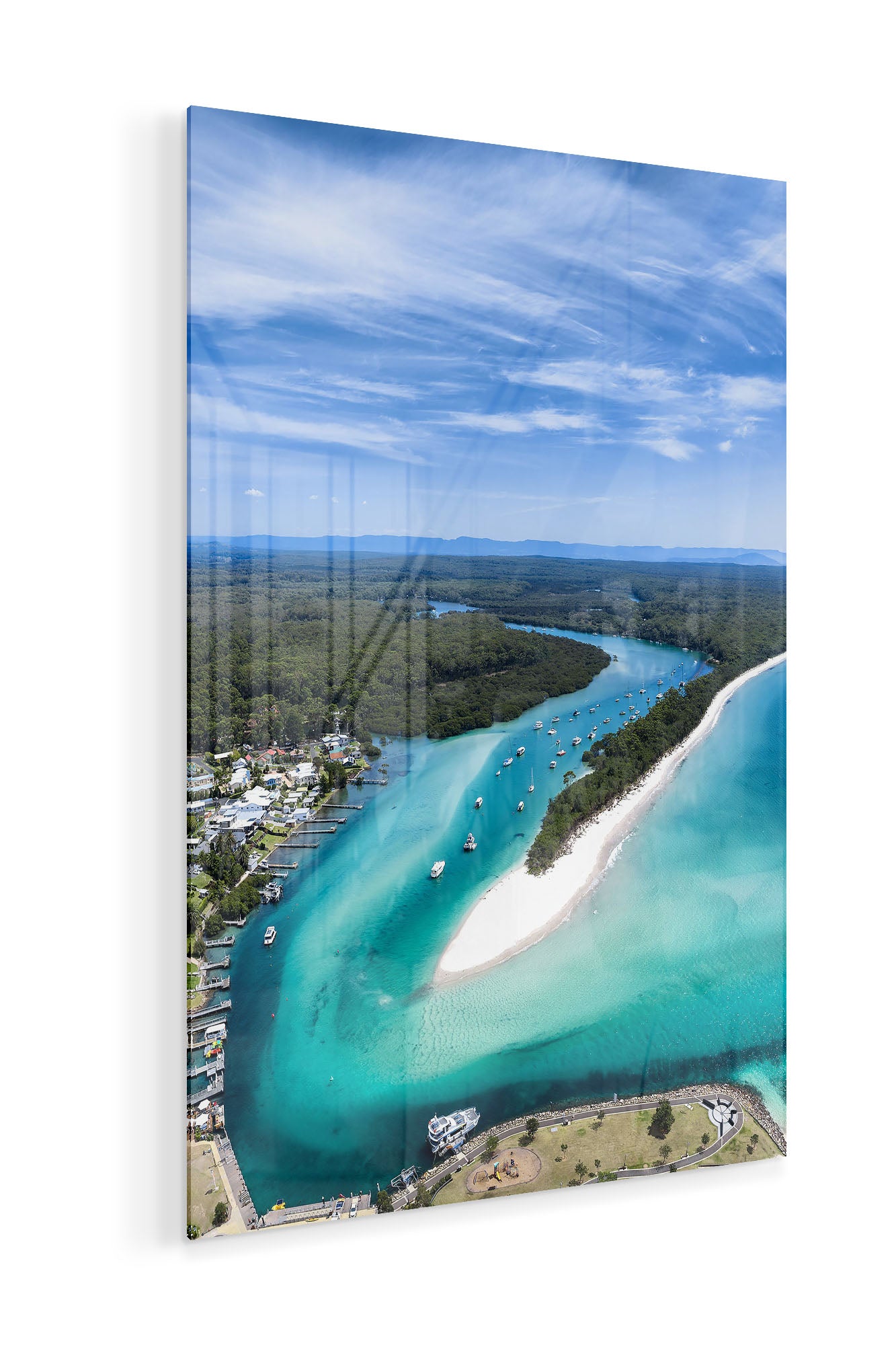 Huskisson From Above | Vertical