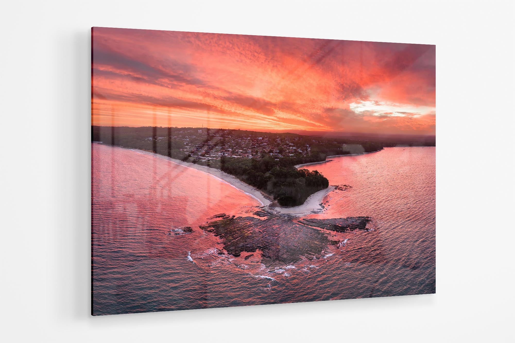 Plantation Point Fiery Sunset | Jervis Bay