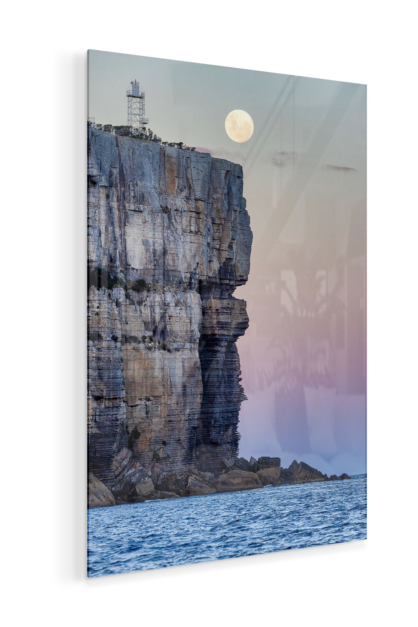 Point Perpendicular Moonrise Vertical | Jervis Bay