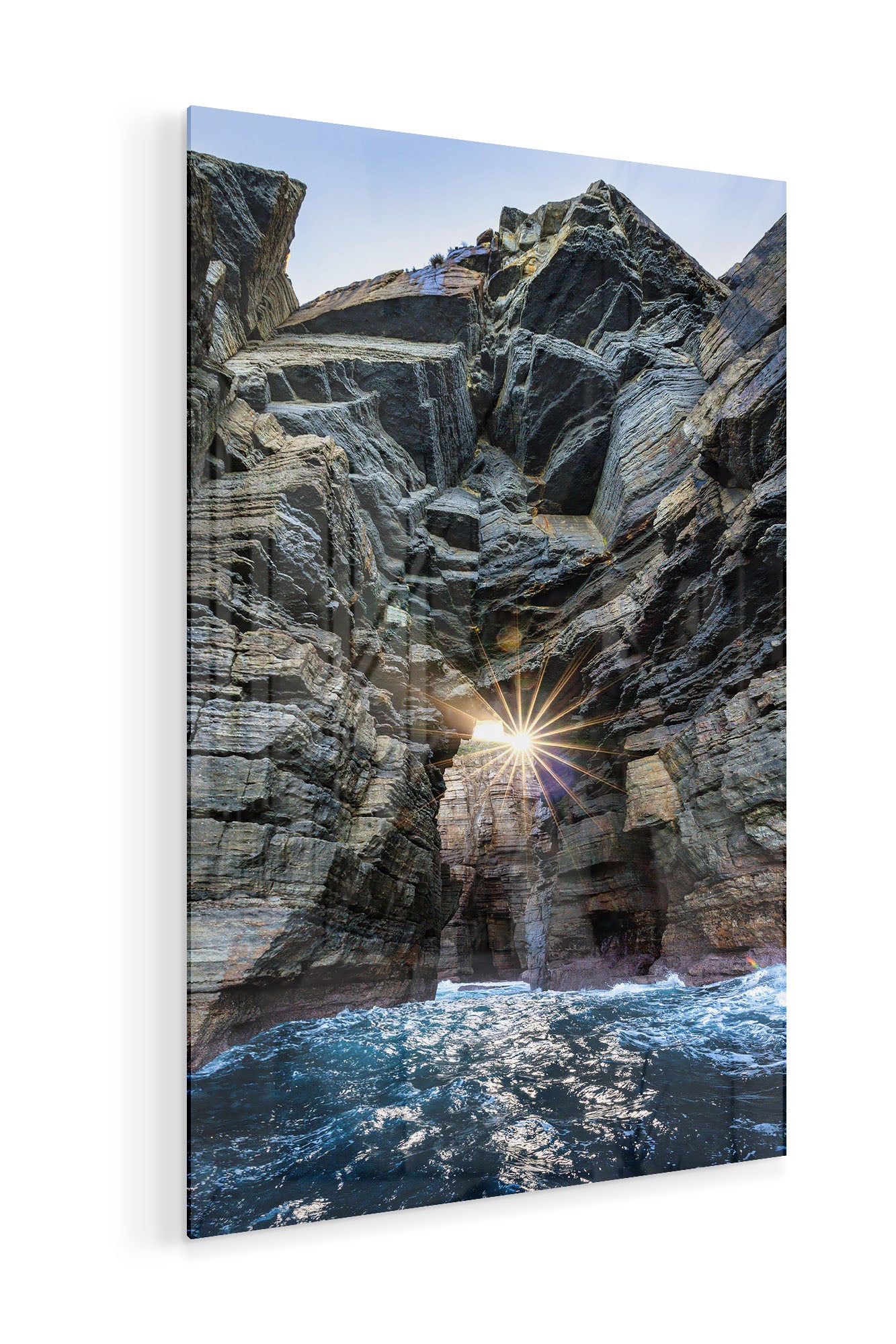 Sea Cave Sun Star Vertical | Jervis Bay