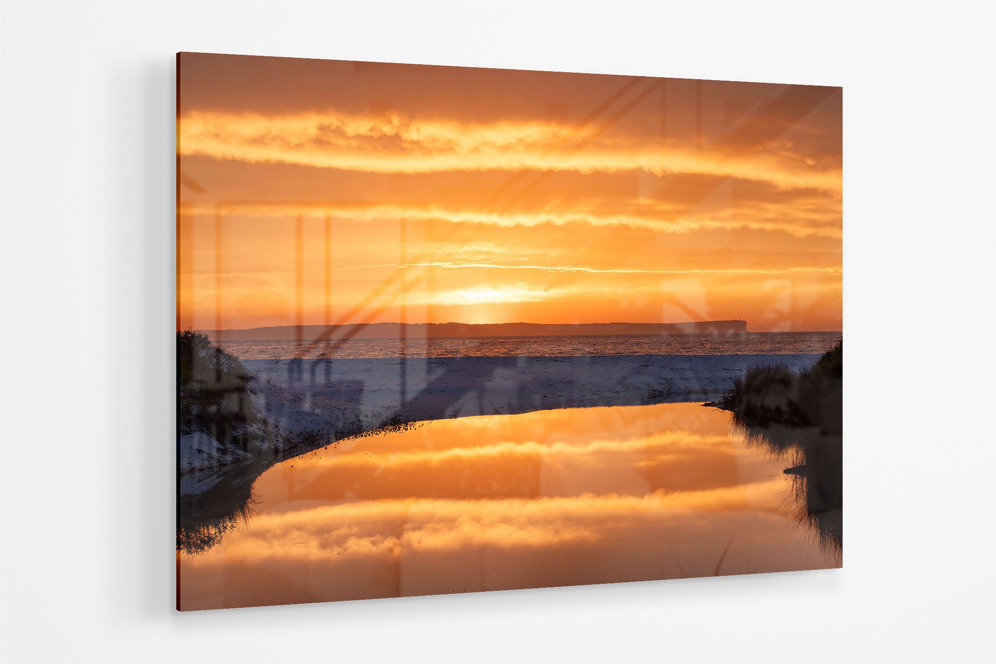 Sunrise Reflections Greenfield Beach Jervis Bay