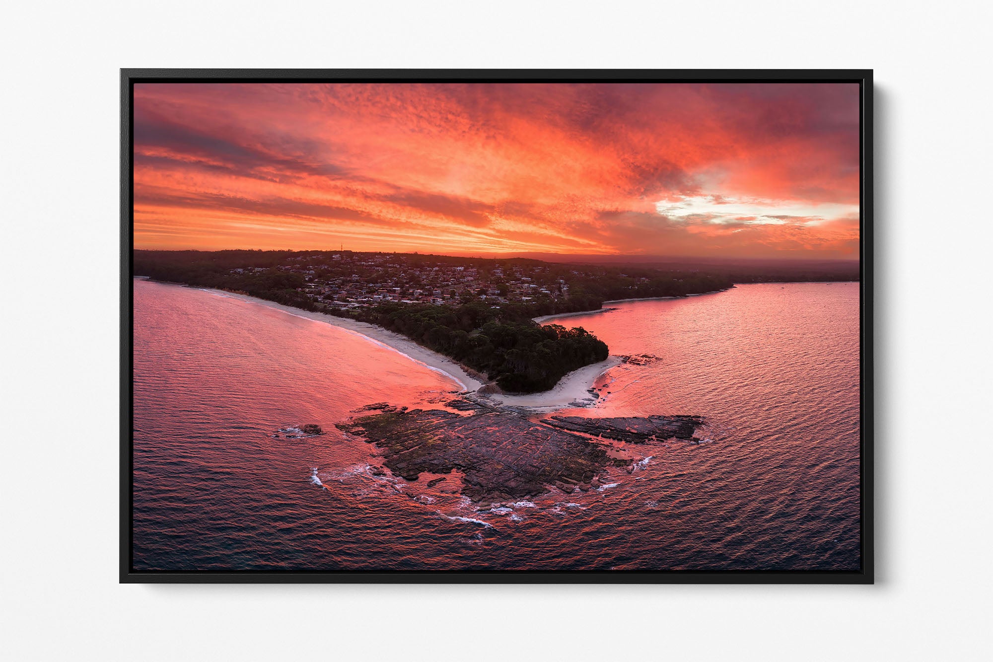 Plantation Point Fiery Sunset | Jervis Bay
