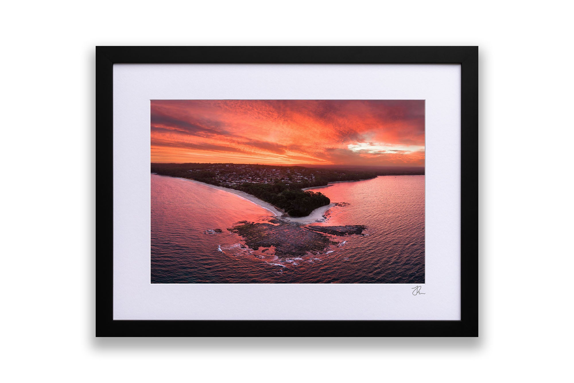 Plantation Point Fiery Sunset | Jervis Bay