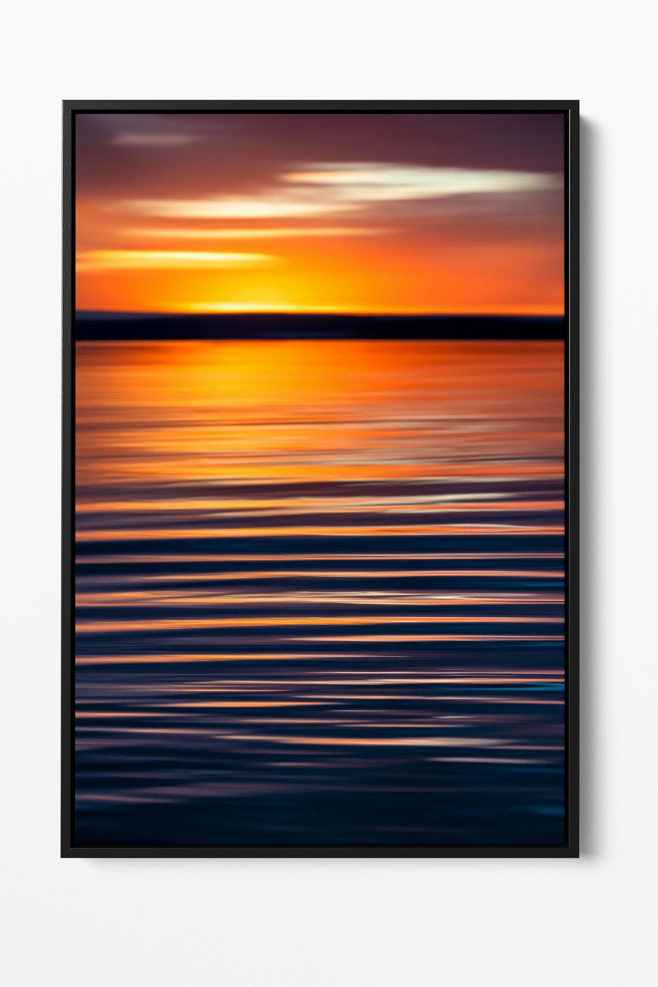 Sunset Over The Water | Vertical