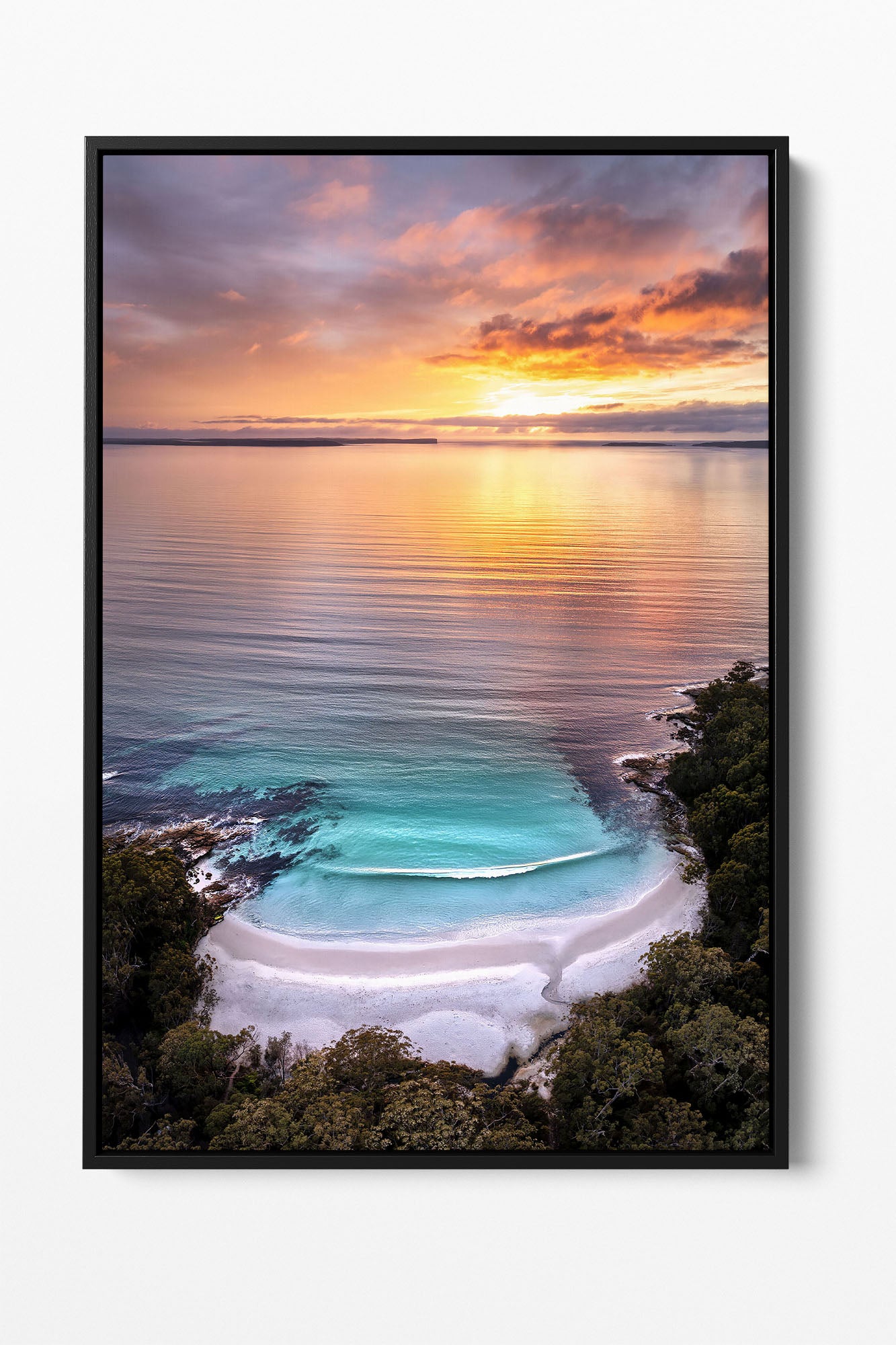 Golden Glow Blenheim Beach | Vertical