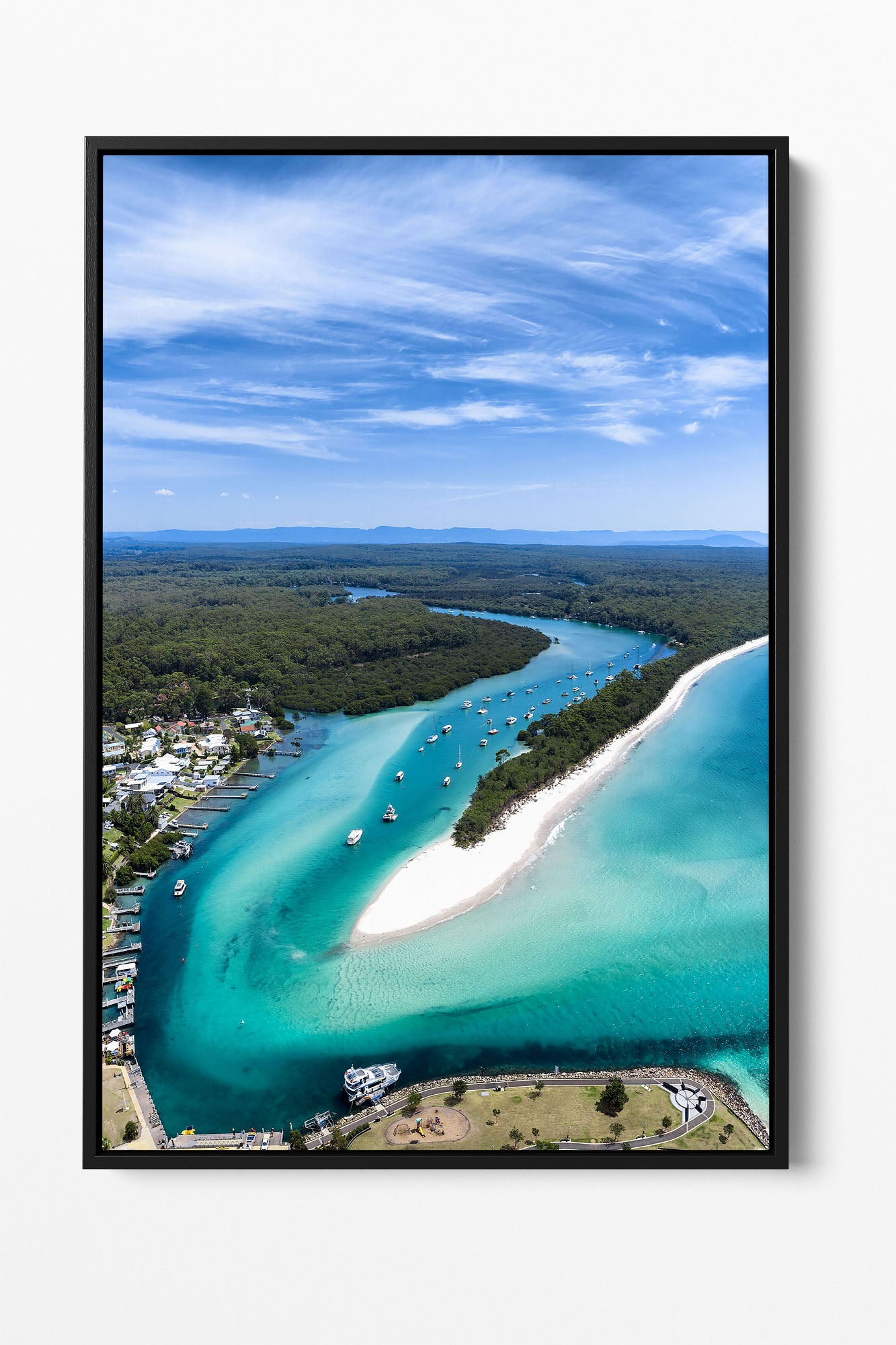 Huskisson From Above | Vertical