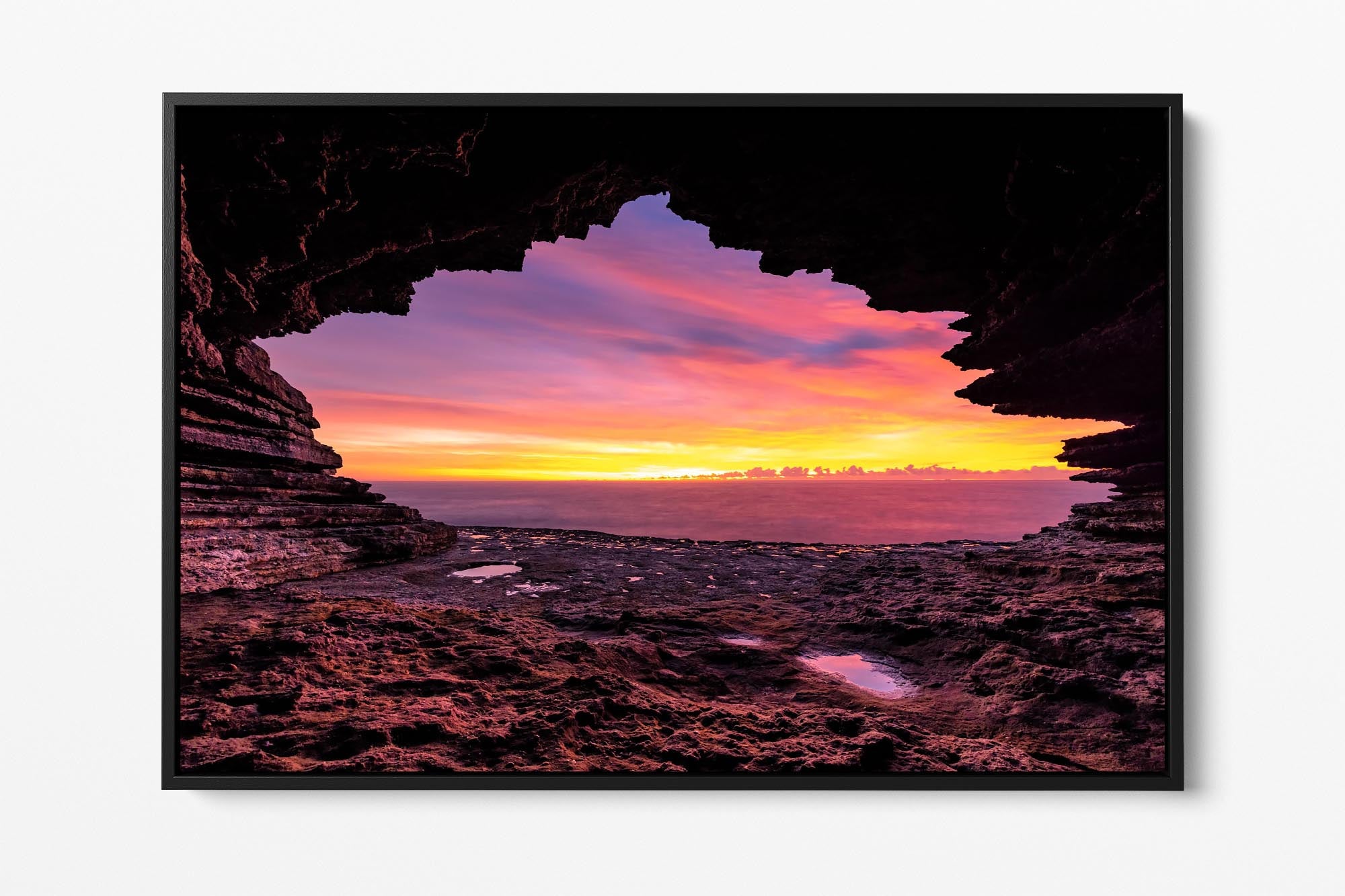 Sea Cave Sunrise