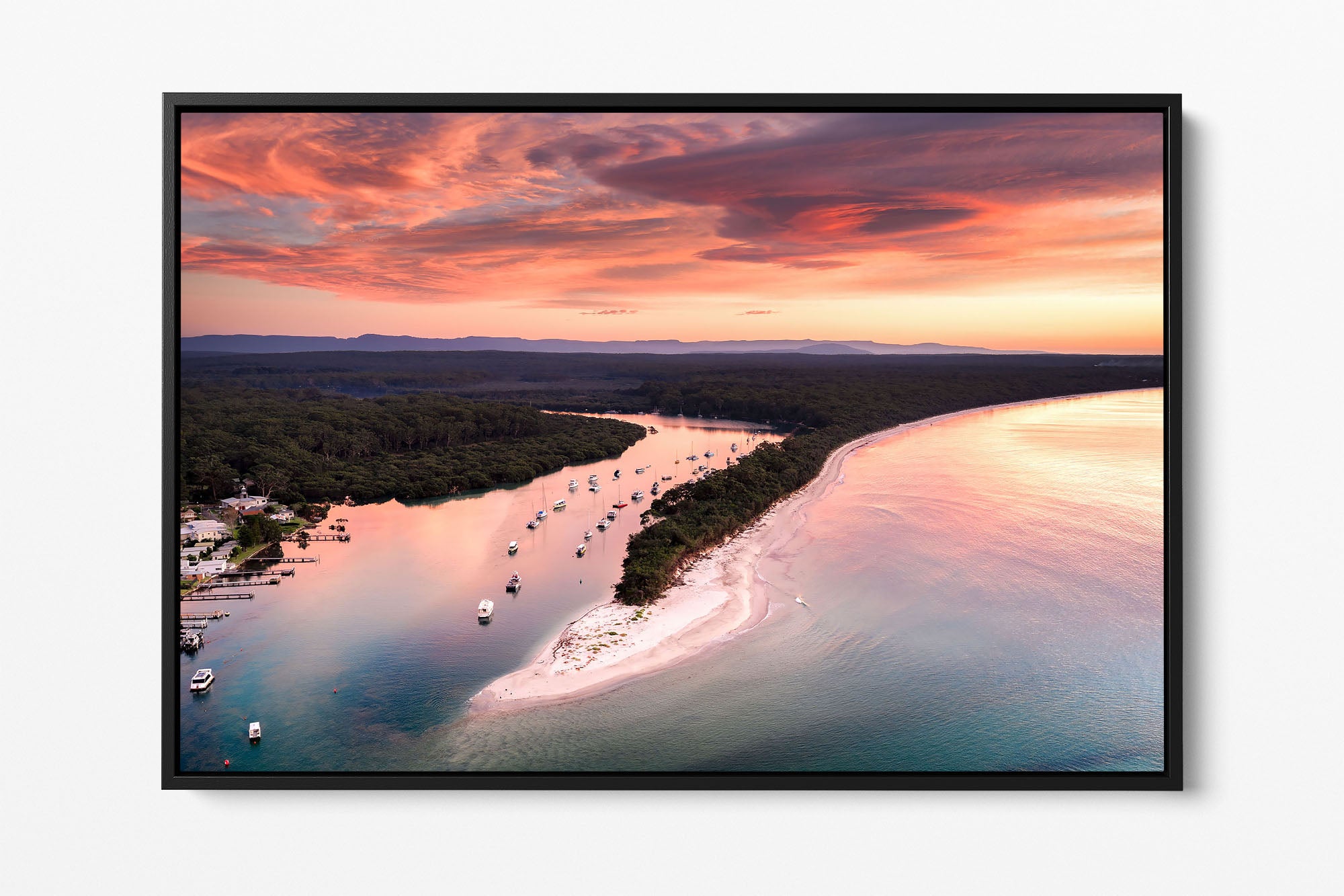 Huskisson High Tide Sunrise Colours | Jervis Bay