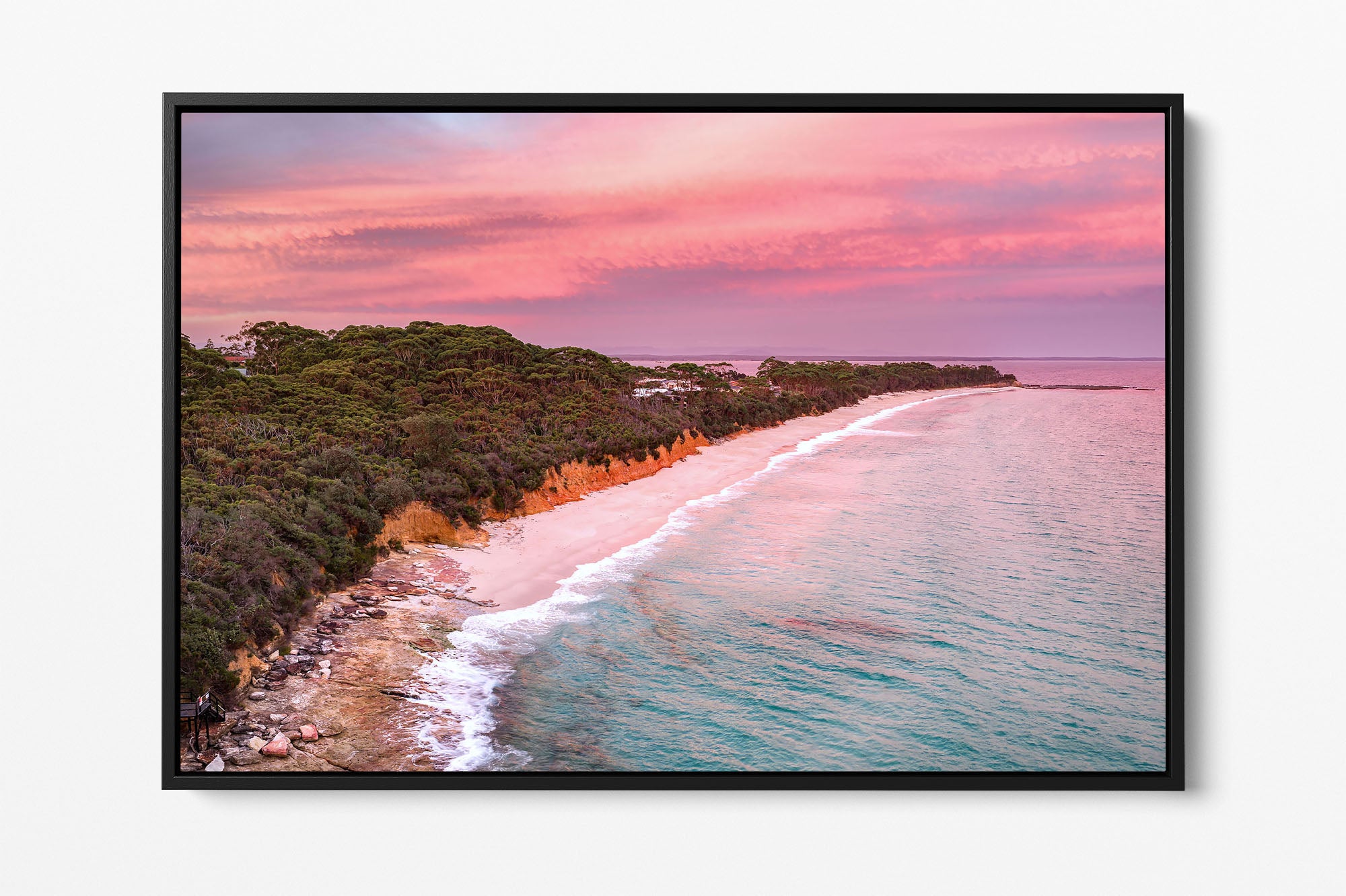 Sunset Pastel Hues Nelsons Beach Jervis Bay