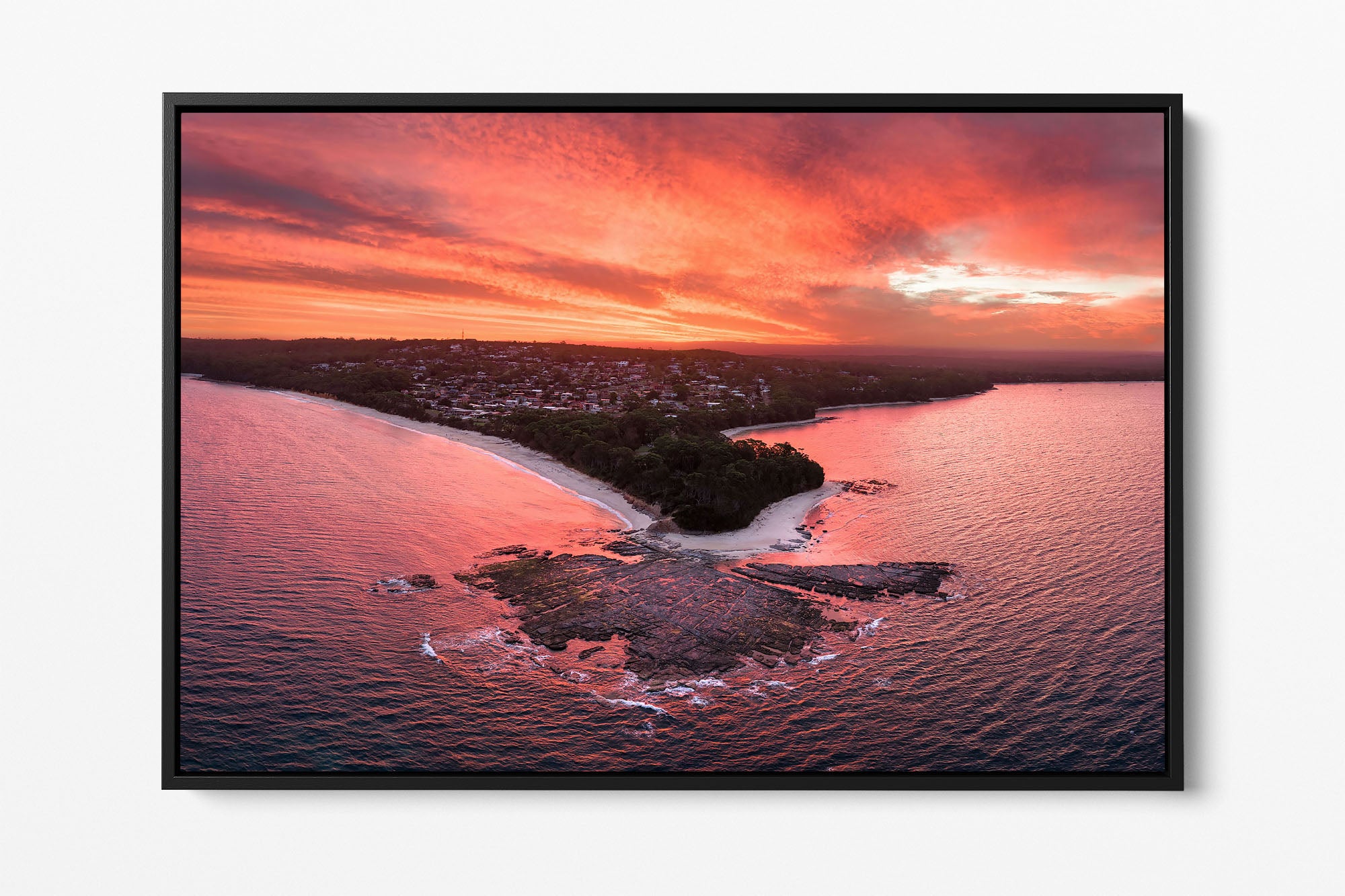 Plantation Point Fiery Sunset | Jervis Bay
