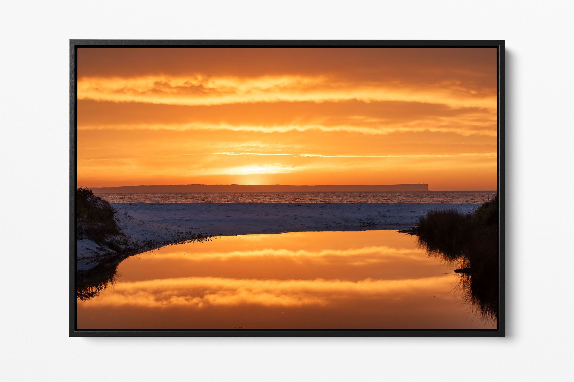 Sunrise Reflections Greenfield Beach Jervis Bay