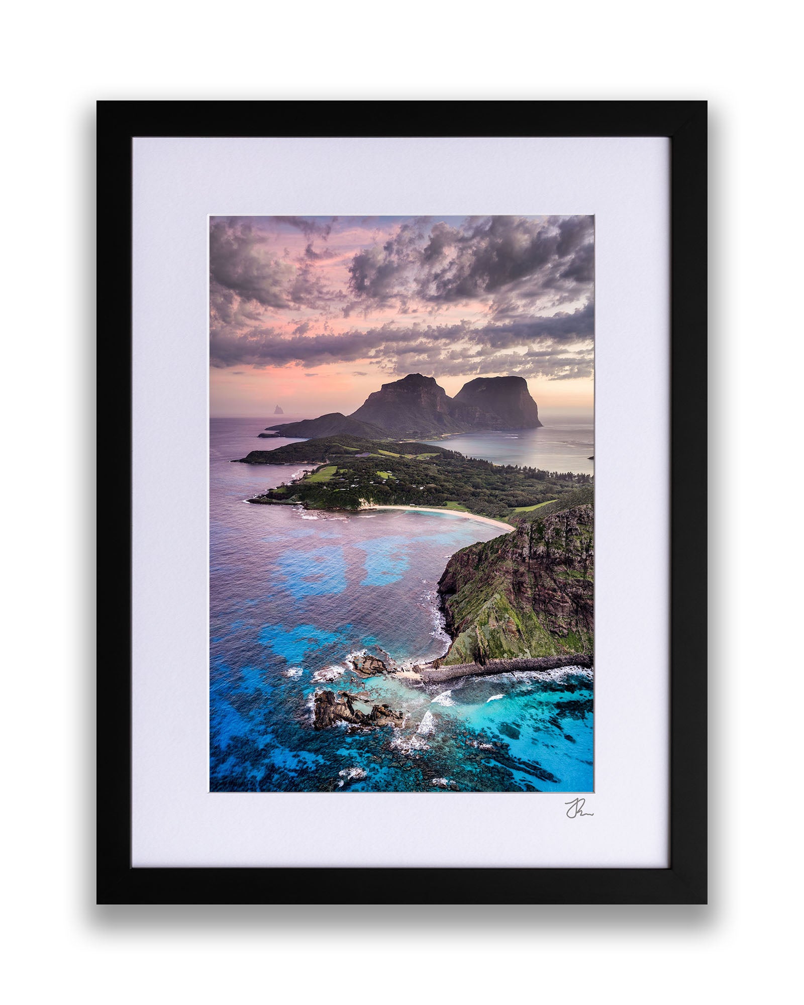 Lord Howe Island Sunset Vertical