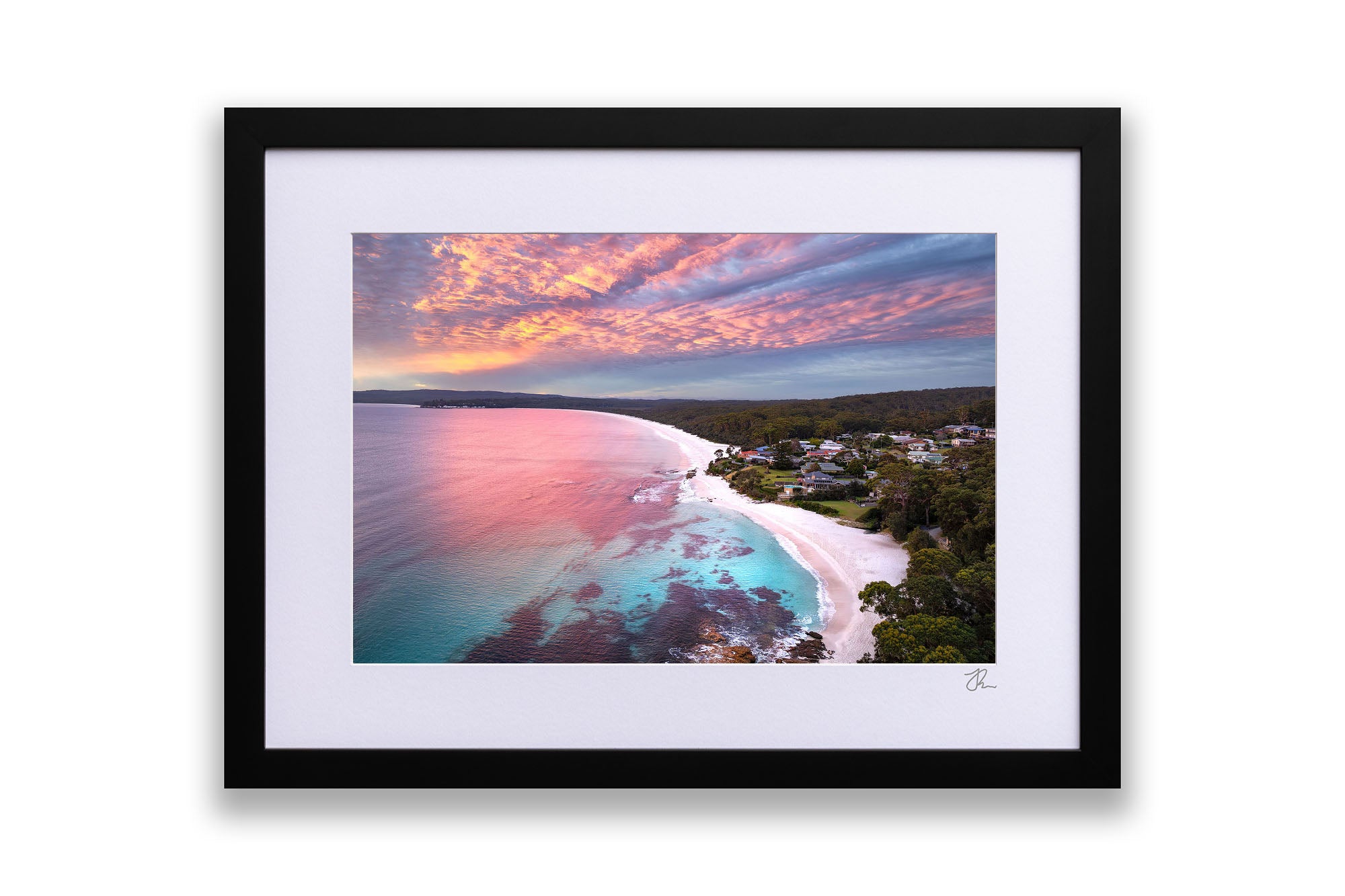 Pastel Colours Sunrise Hyams Beach