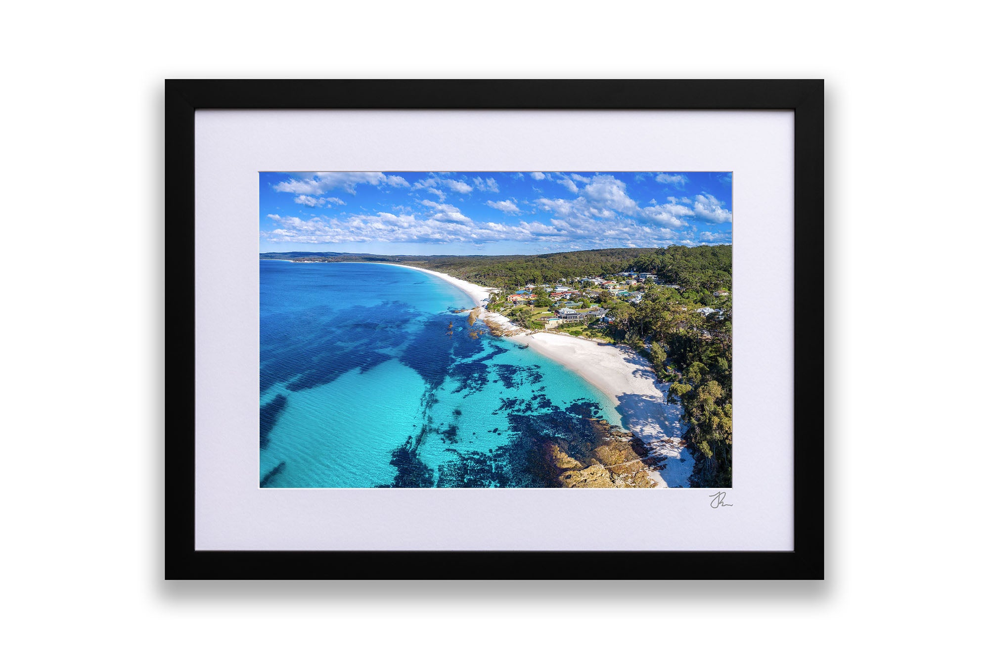 Hyams Beach Aerial Jervis Bay