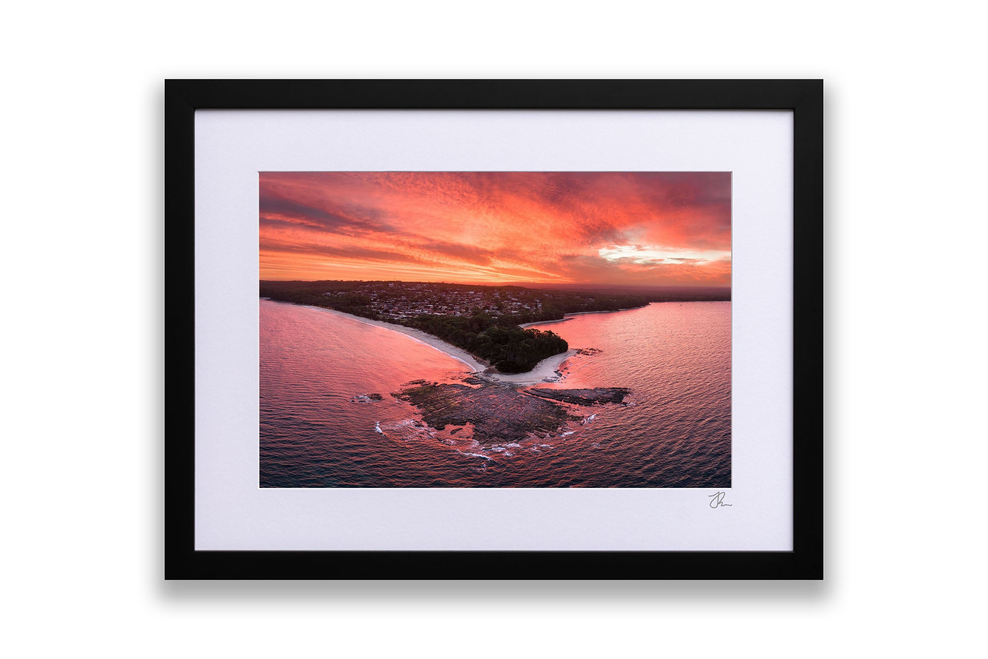 Plantation Point Fiery Sunset | Jervis Bay