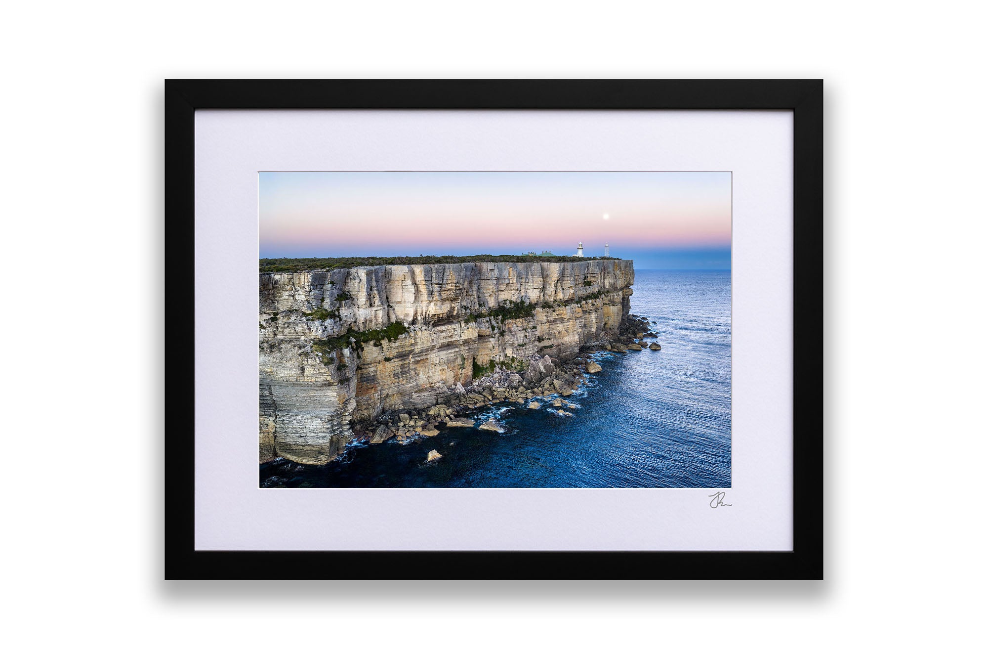 Point Perpendicular Pastel Sunset | Jervis Bay