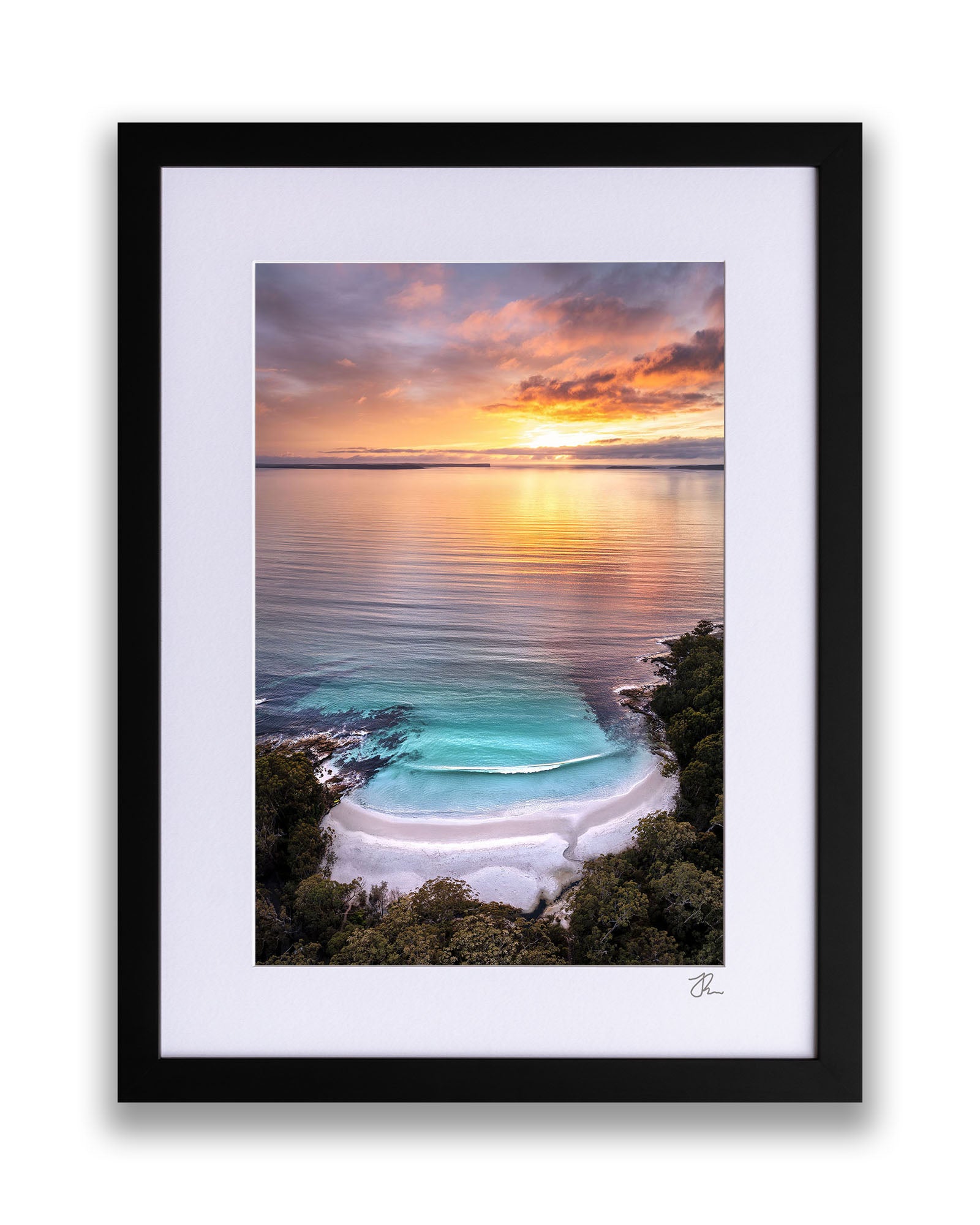 Golden Glow Blenheim Beach | Vertical