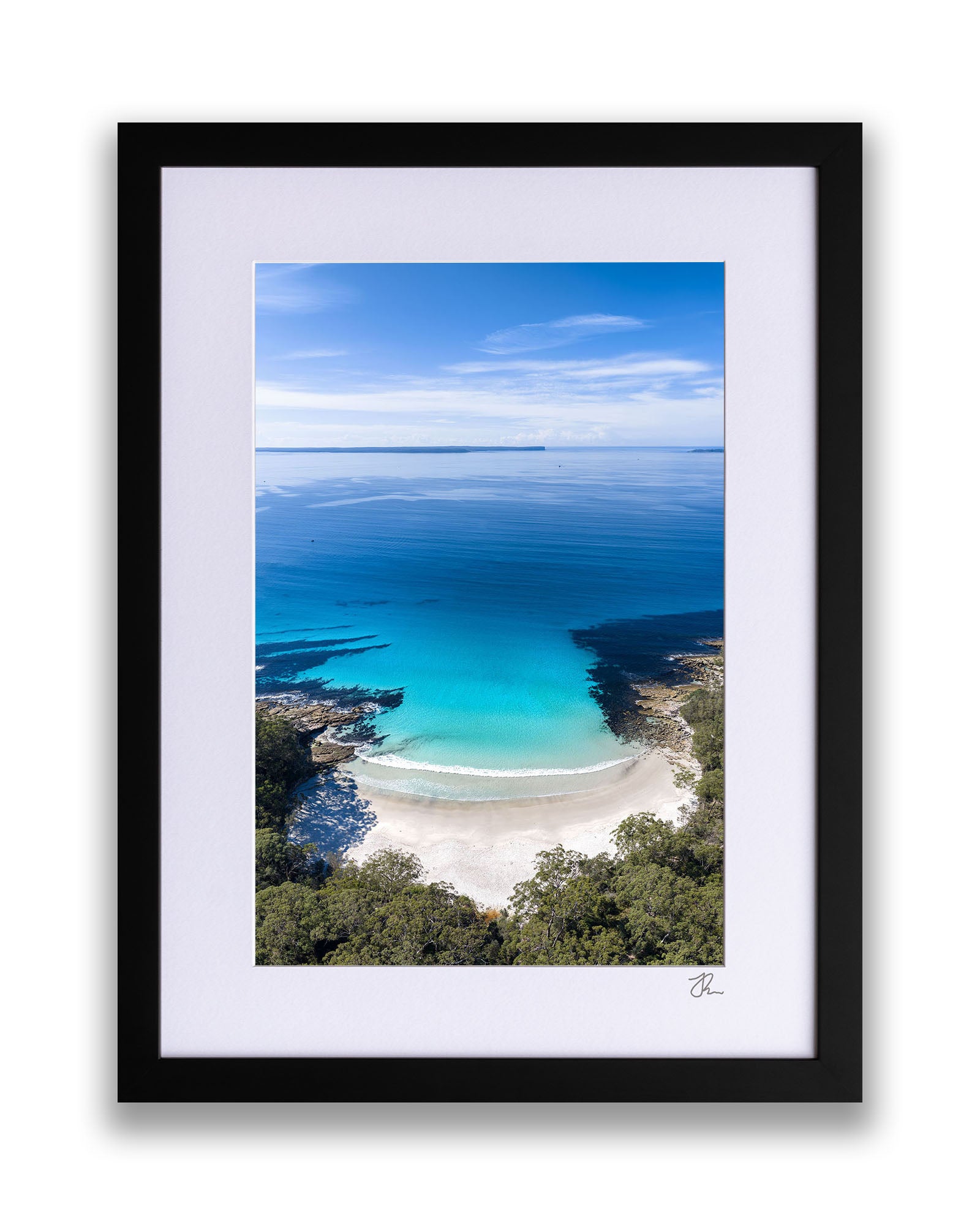 Blenheim Beach Blues Vertical | Jervis Bay