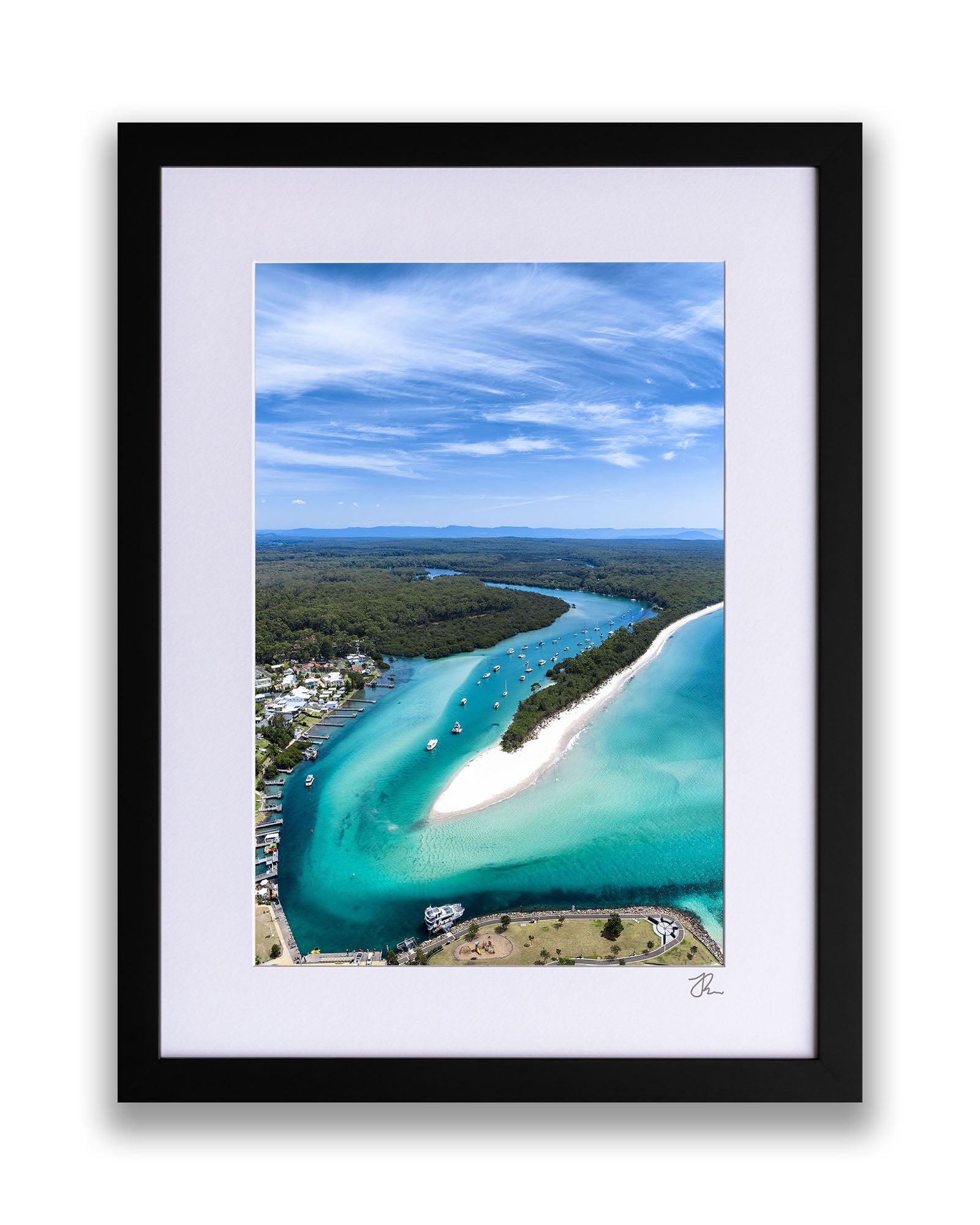 Huskisson From Above | Vertical