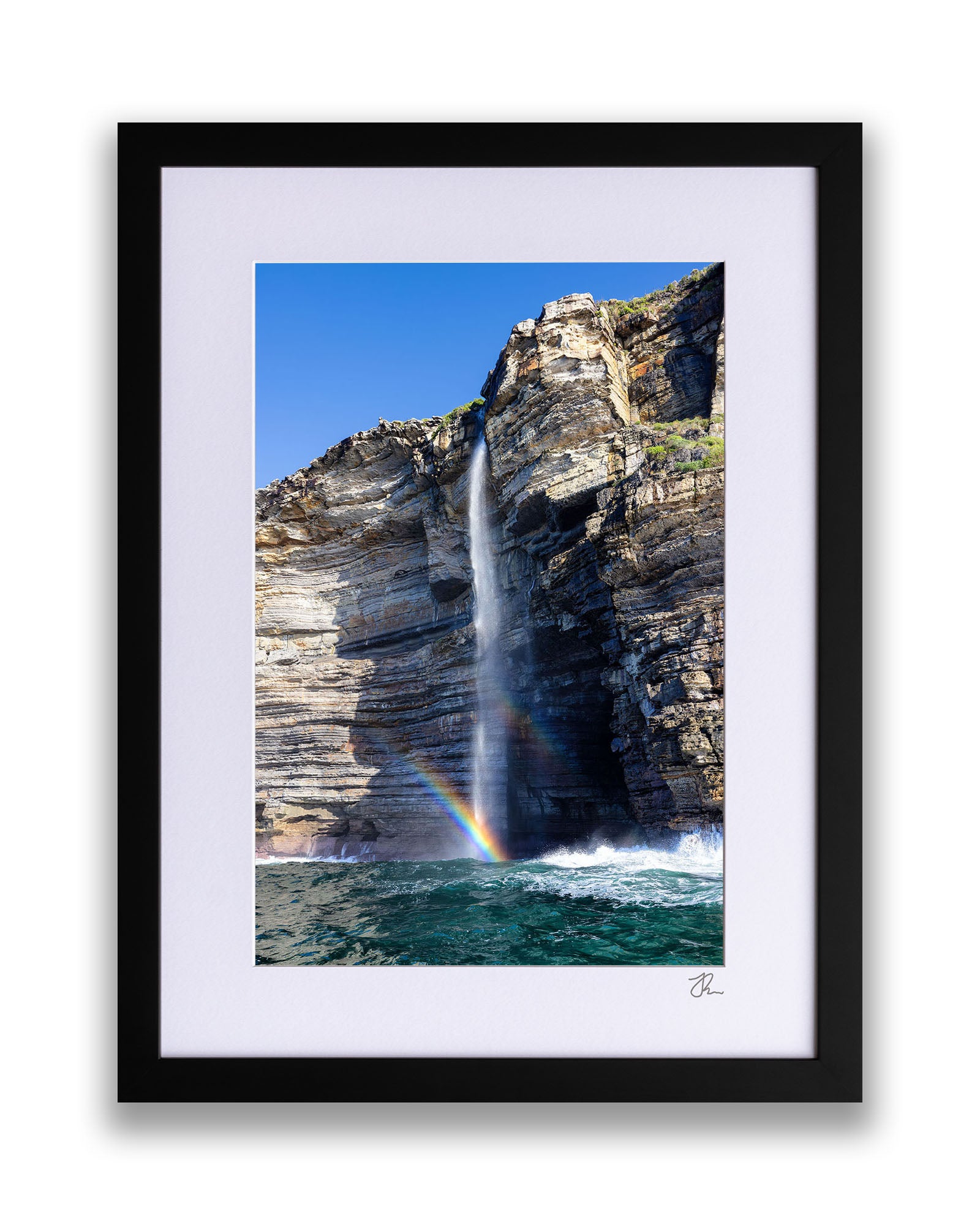 Jervis Bay Cliffs Waterfall