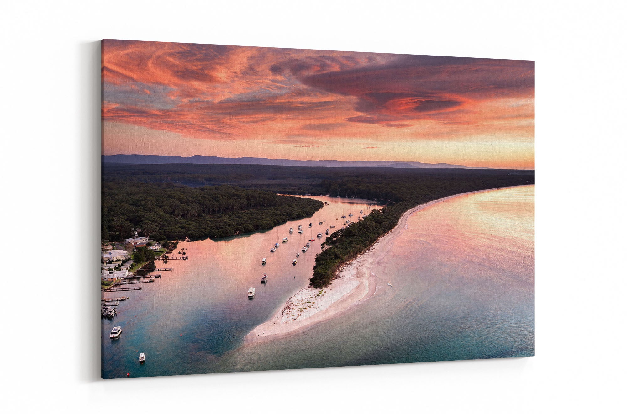 Huskisson High Tide Sunrise Colours | Jervis Bay