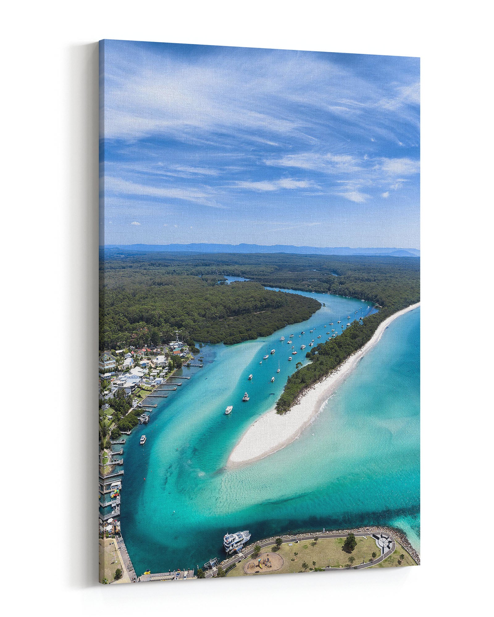Huskisson From Above | Vertical