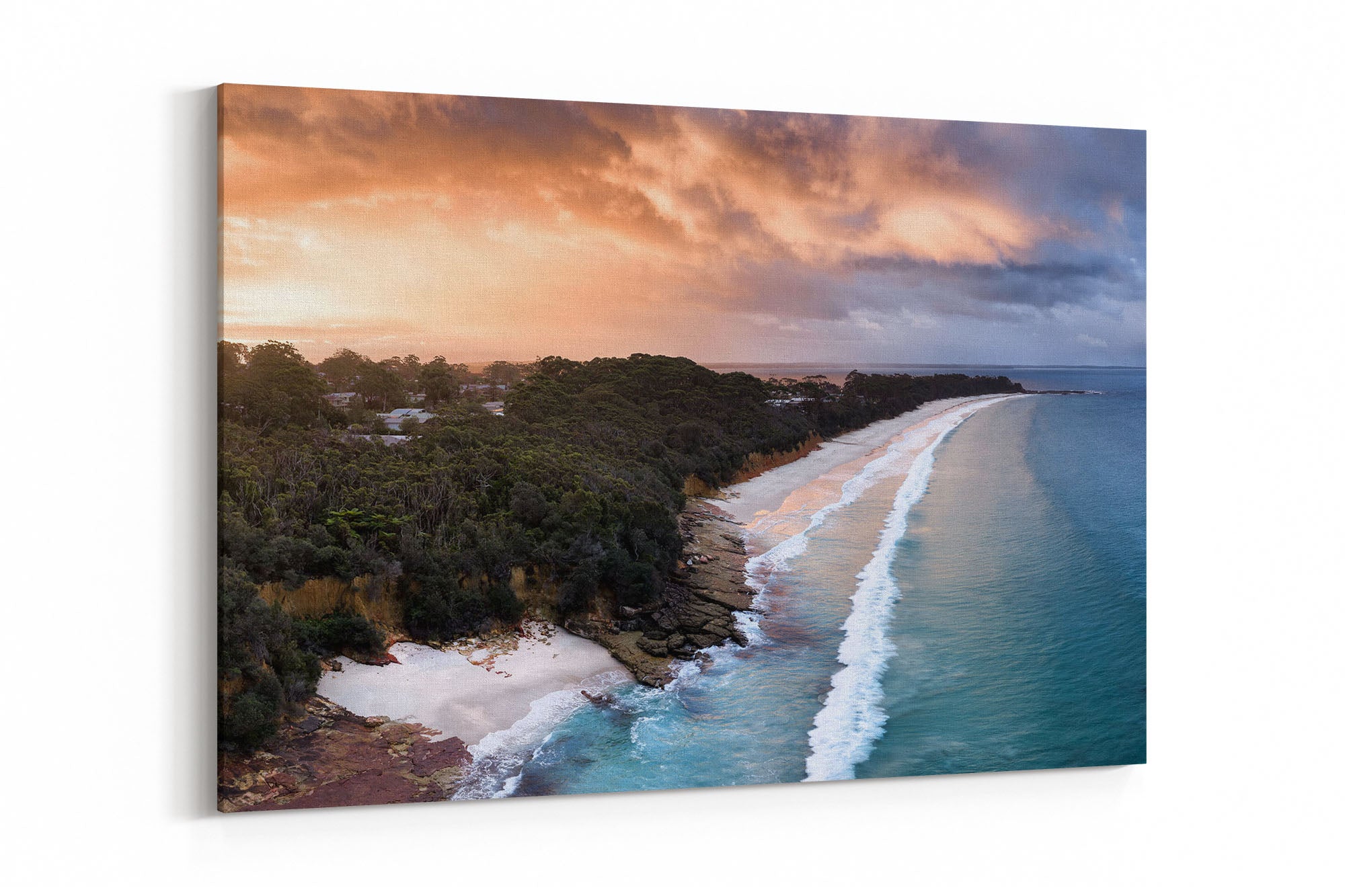 Nelsons Beach Stormy Sunset | Jervis Bay