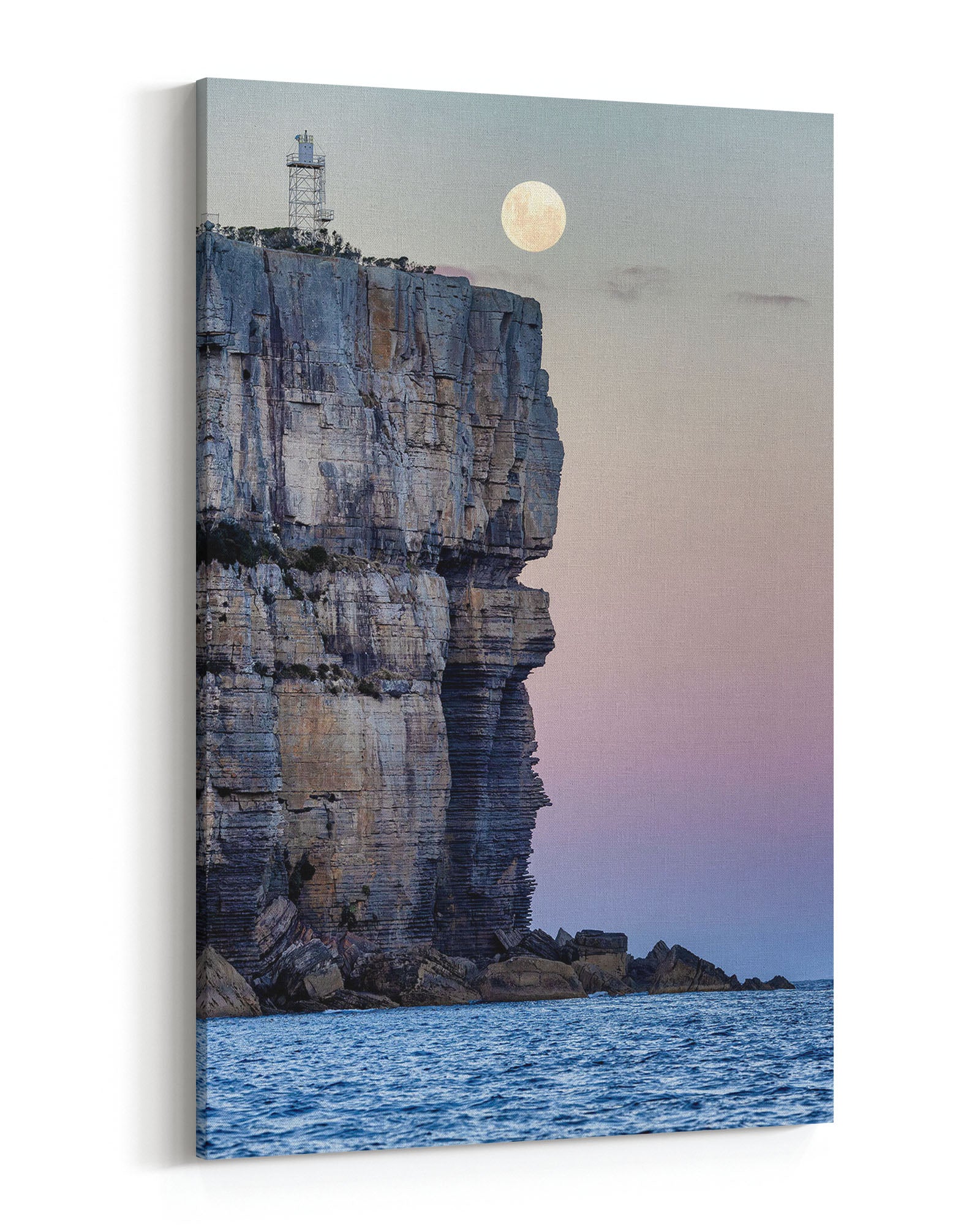 Point Perpendicular Moonrise Vertical | Jervis Bay