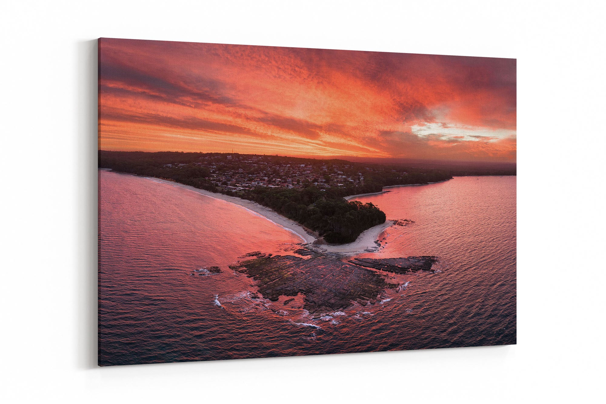 Plantation Point Fiery Sunset | Jervis Bay